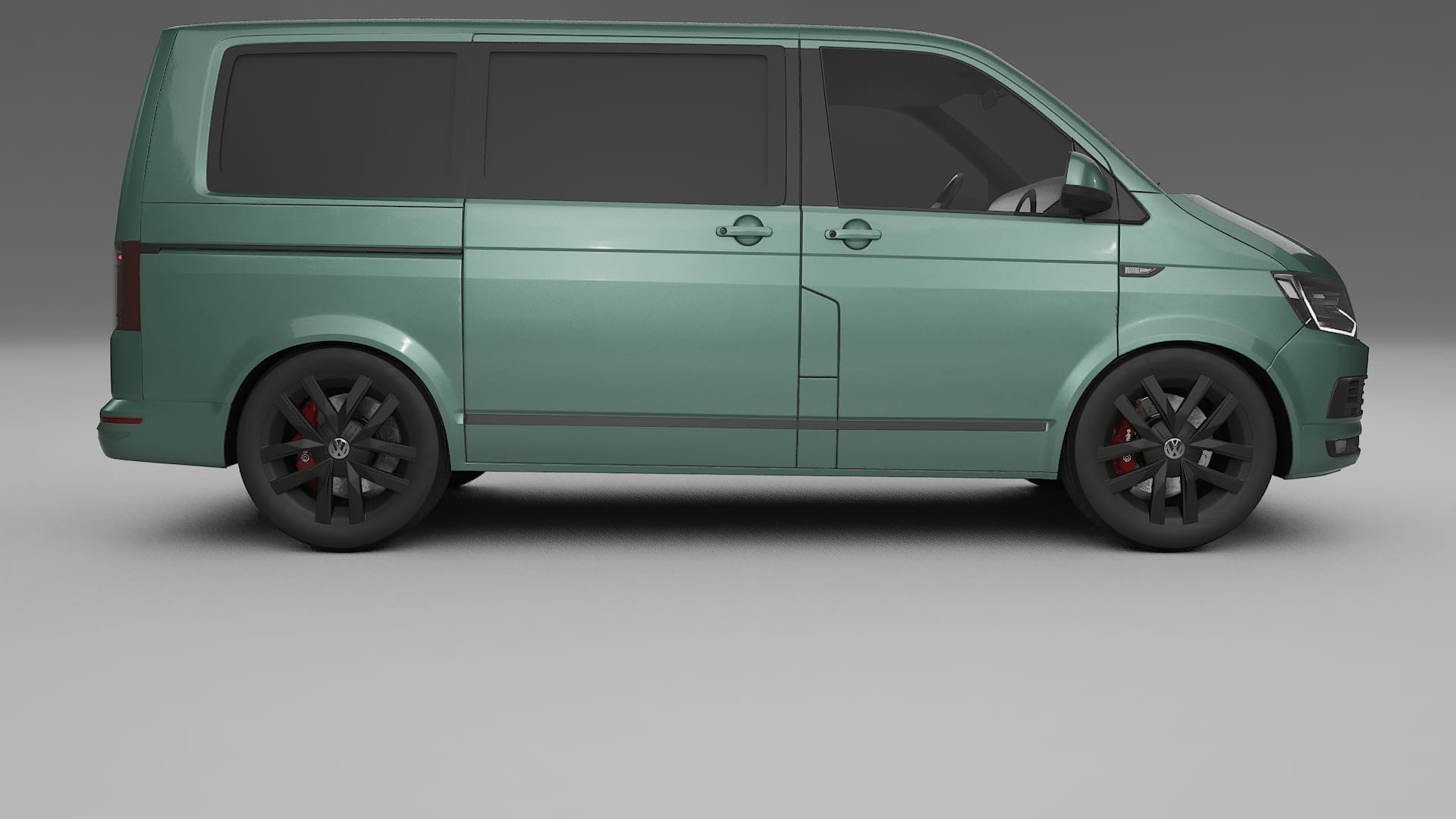 VW Transporter T6 Multivan TPU Lakbeschermingsfolie | EVERGREEN Kleurveranderende PPF – Volledig Voorgesneden Kit