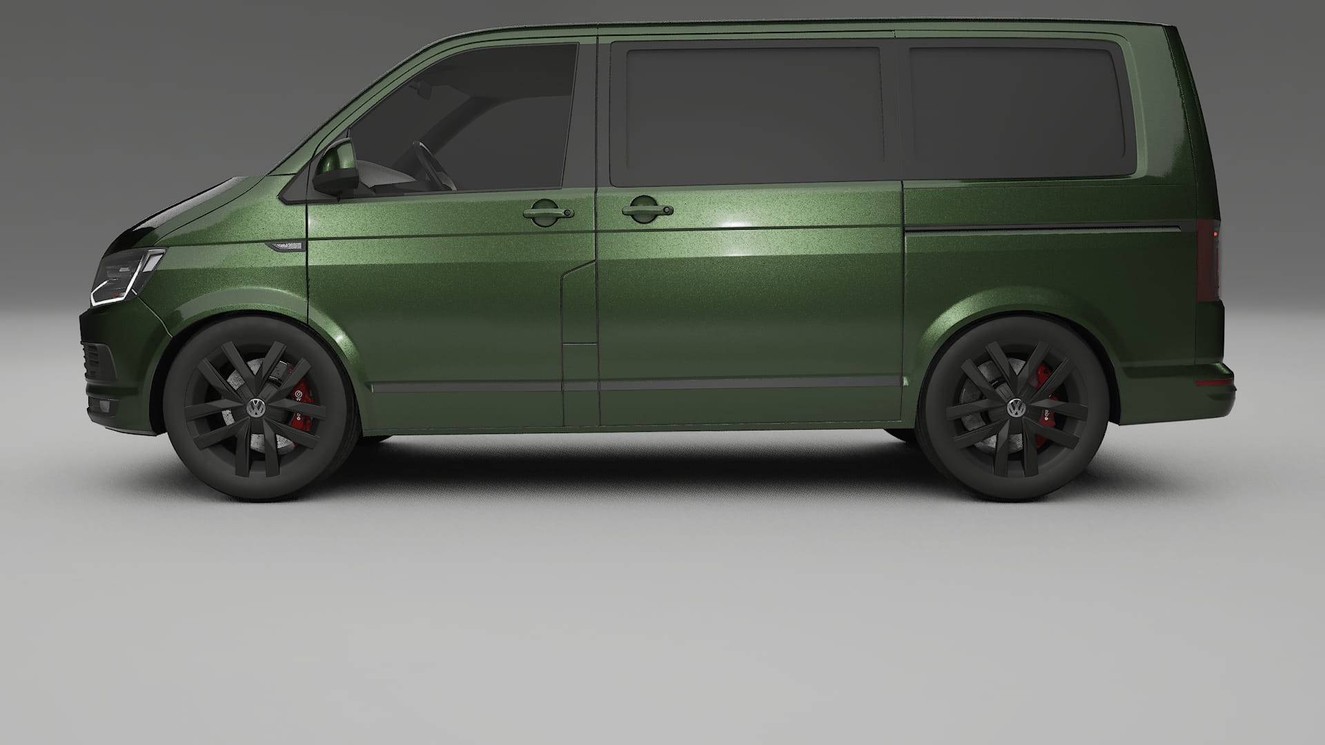 VW Transporter T6 Multivan TPU Lakbeschermingsfolie | LAGOON Kleurveranderende PPF – Volledig Voorgesneden Kit