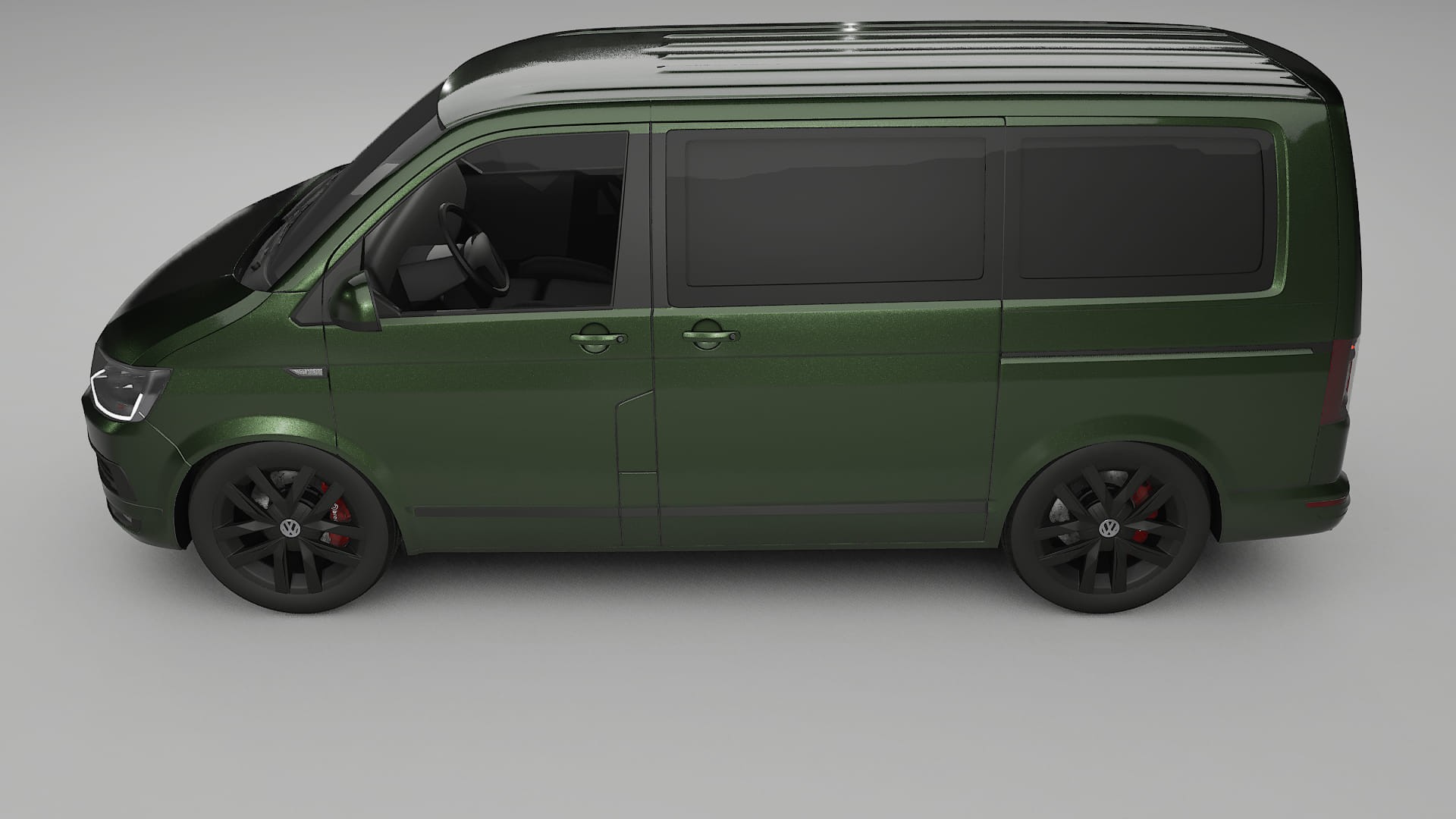 VW Transporter T6 Multivan TPU Lakbeschermingsfolie | LAGOON Kleurveranderende PPF – Volledig Voorgesneden Kit