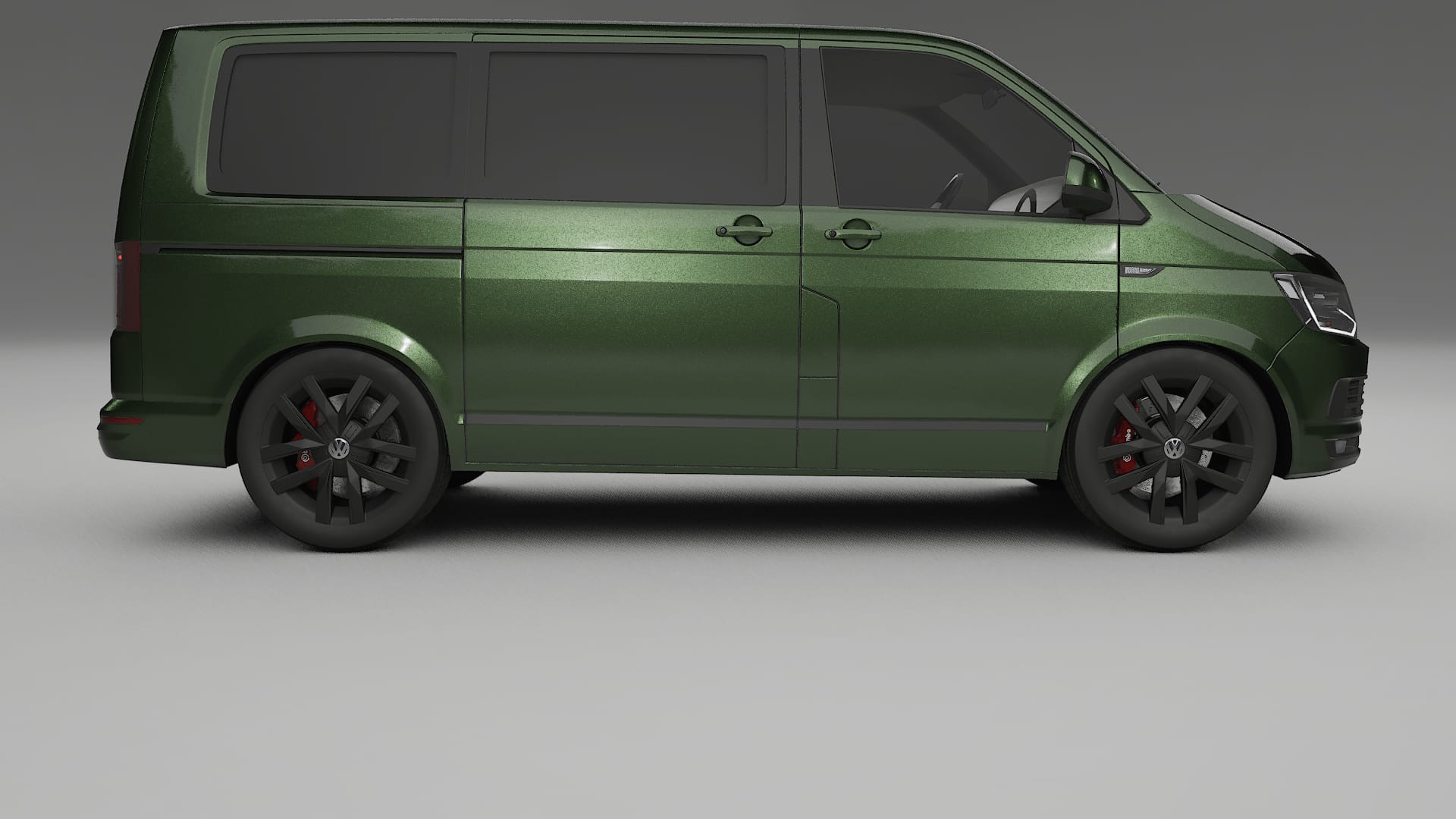 VW Transporter T6 Multivan TPU Lakbeschermingsfolie | LAGOON Kleurveranderende PPF – Volledig Voorgesneden Kit