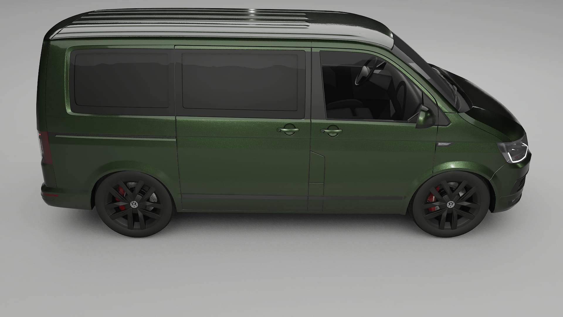 VW Transporter T6 Multivan TPU Lakbeschermingsfolie | LAGOON Kleurveranderende PPF – Volledig Voorgesneden Kit