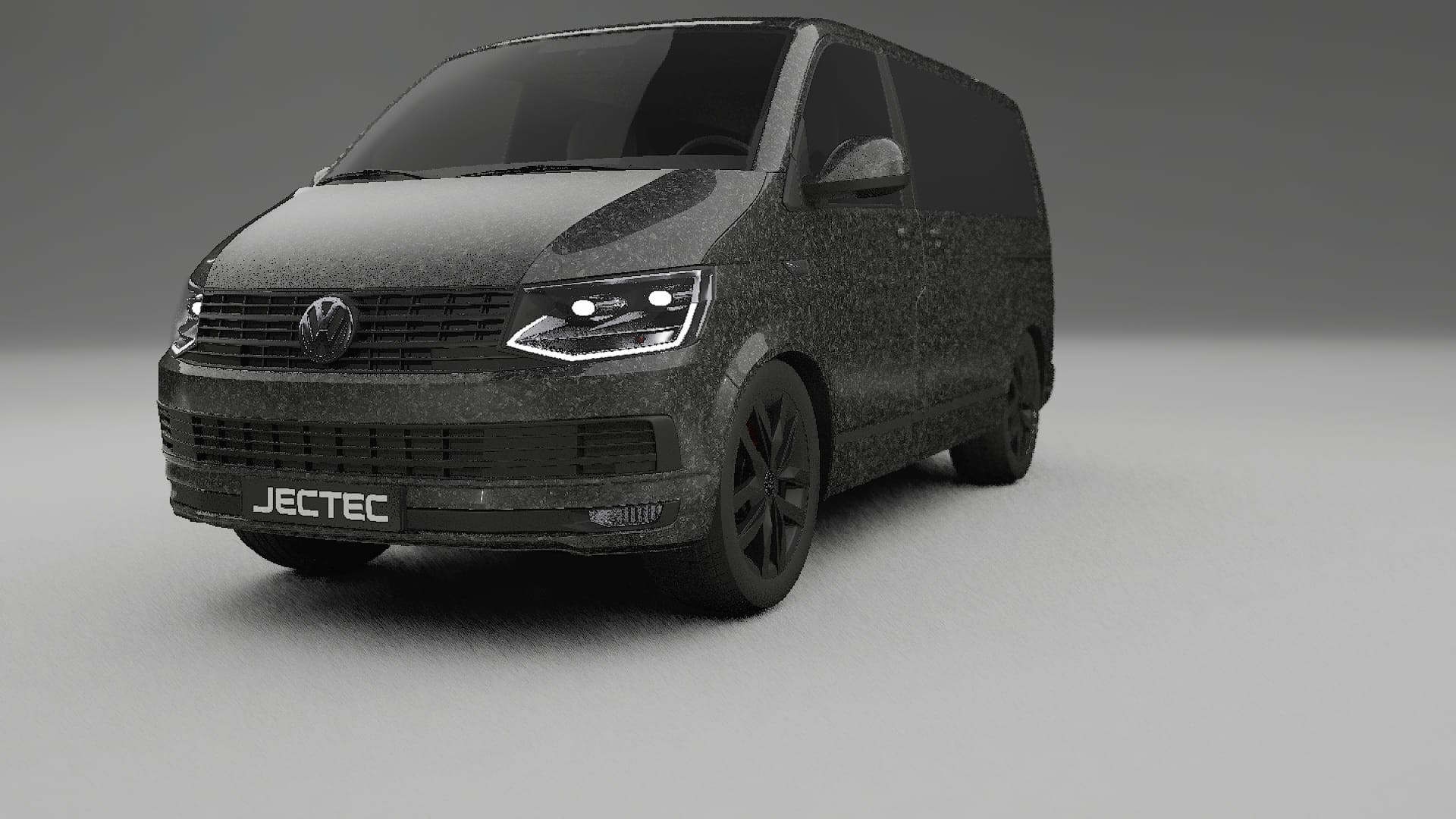 VW Transporter T6 Multivan TPU Lakbeschermingsfolie | FORGED S Kleurveranderende PPF – Volledig Voorgesneden Kit 2
