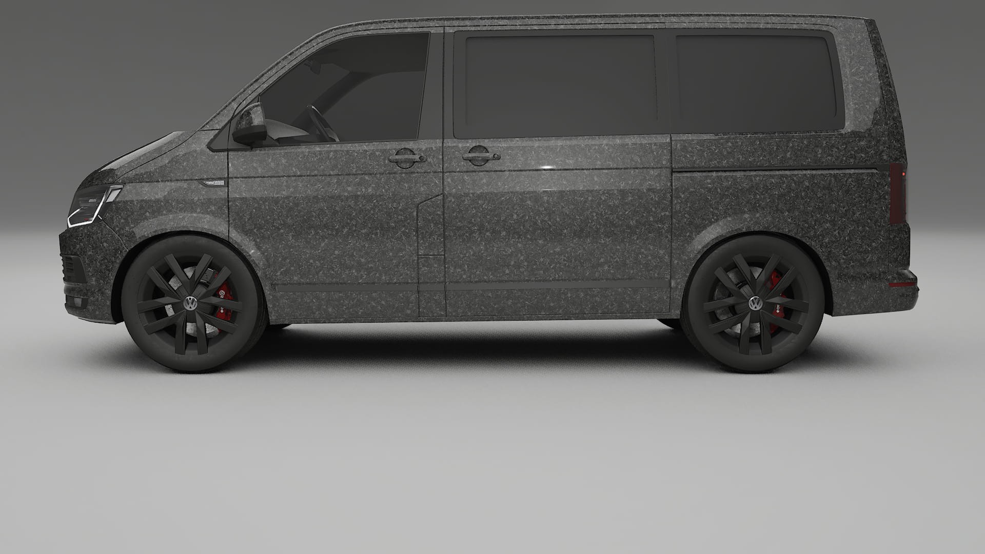 VW Transporter T6 Multivan TPU Lakbeschermingsfolie | FORGED S Kleurveranderende PPF – Volledig Voorgesneden Kit