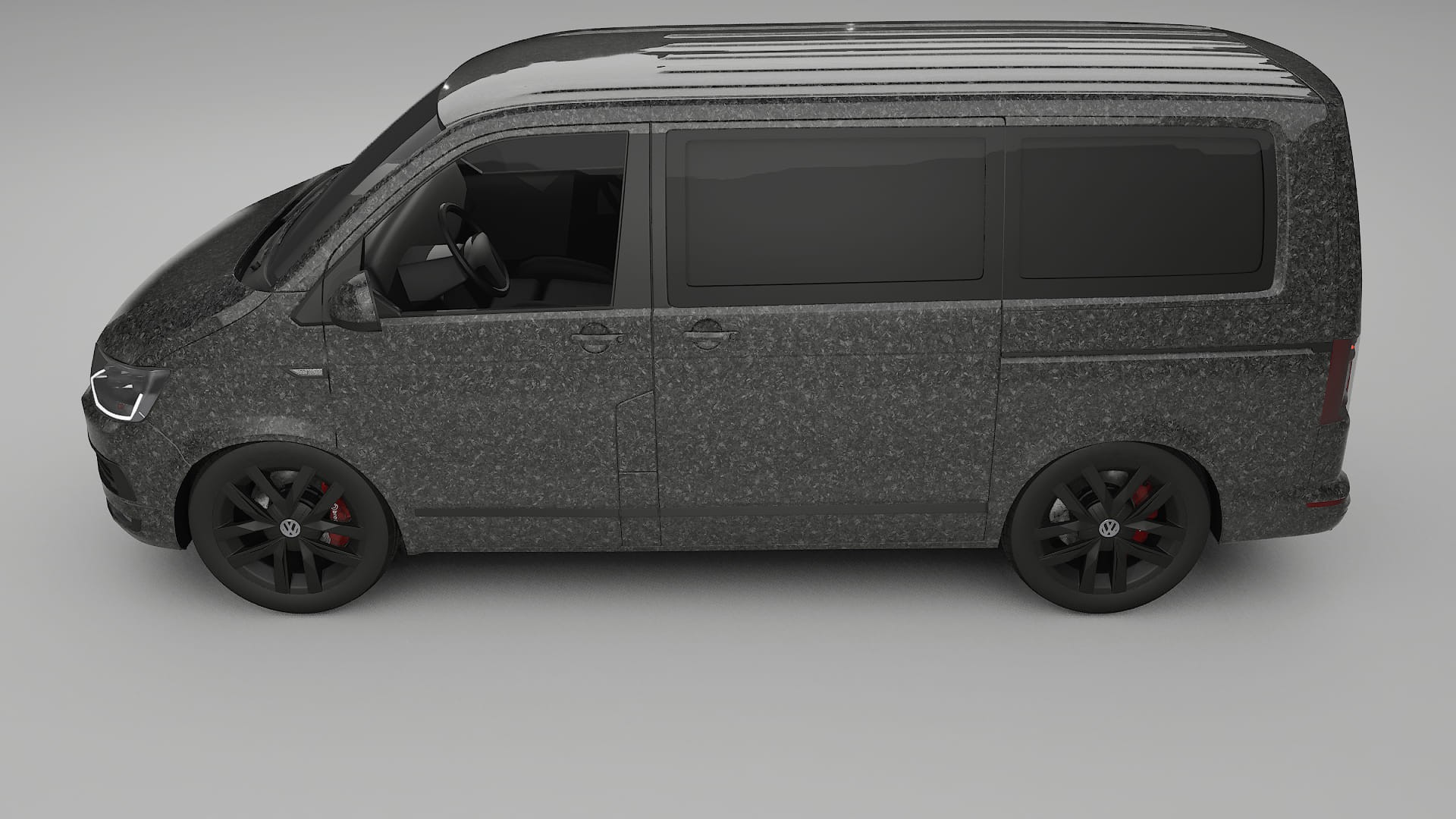 VW Transporter T6 Multivan TPU Lakbeschermingsfolie | FORGED S Kleurveranderende PPF – Volledig Voorgesneden Kit