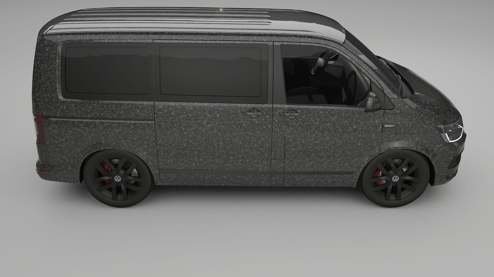 VW Transporter T6 Multivan TPU Lakbeschermingsfolie | FORGED S Kleurveranderende PPF – Volledig Voorgesneden Kit
