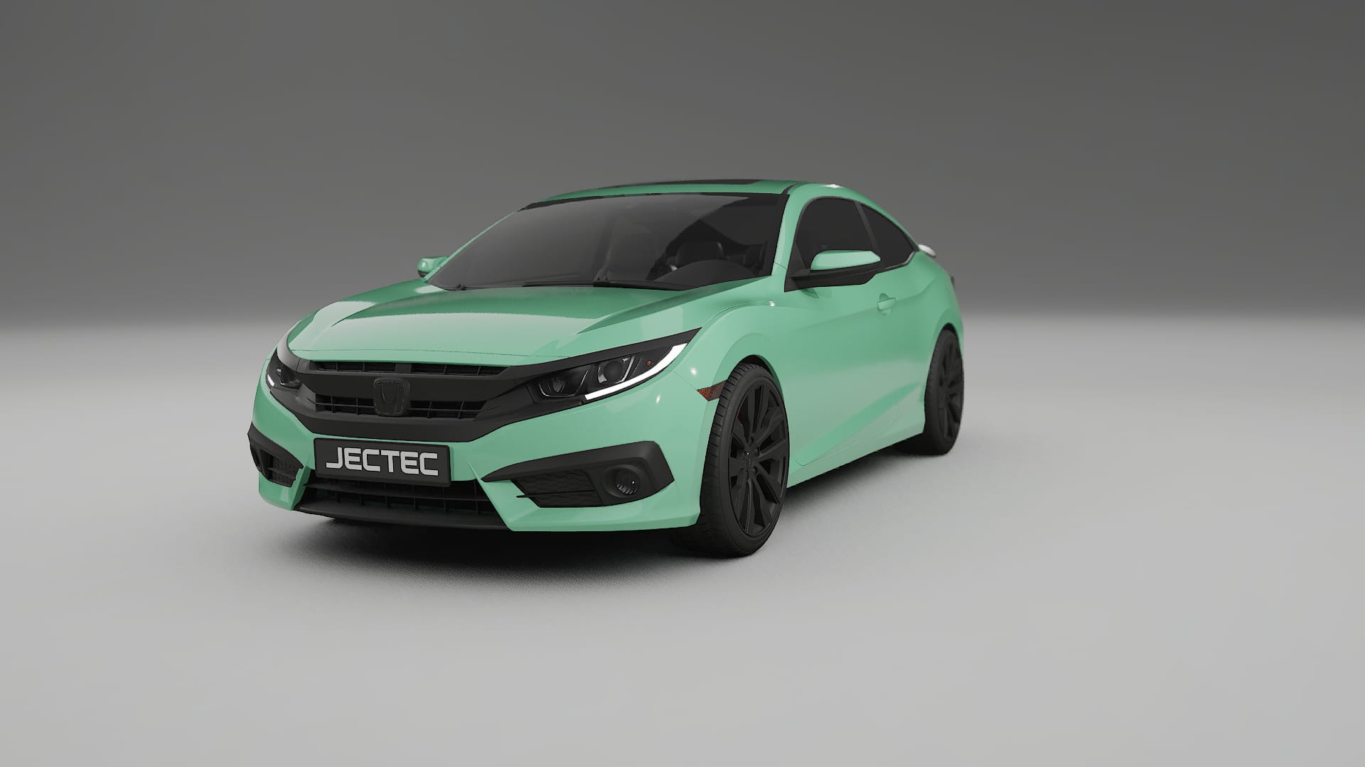 Honda Civic coupe prefacelift pre LCI TPU Lakbeschermingsfolie | DUSTY Kleurveranderende PPF – Volledig Voorgesneden Kit