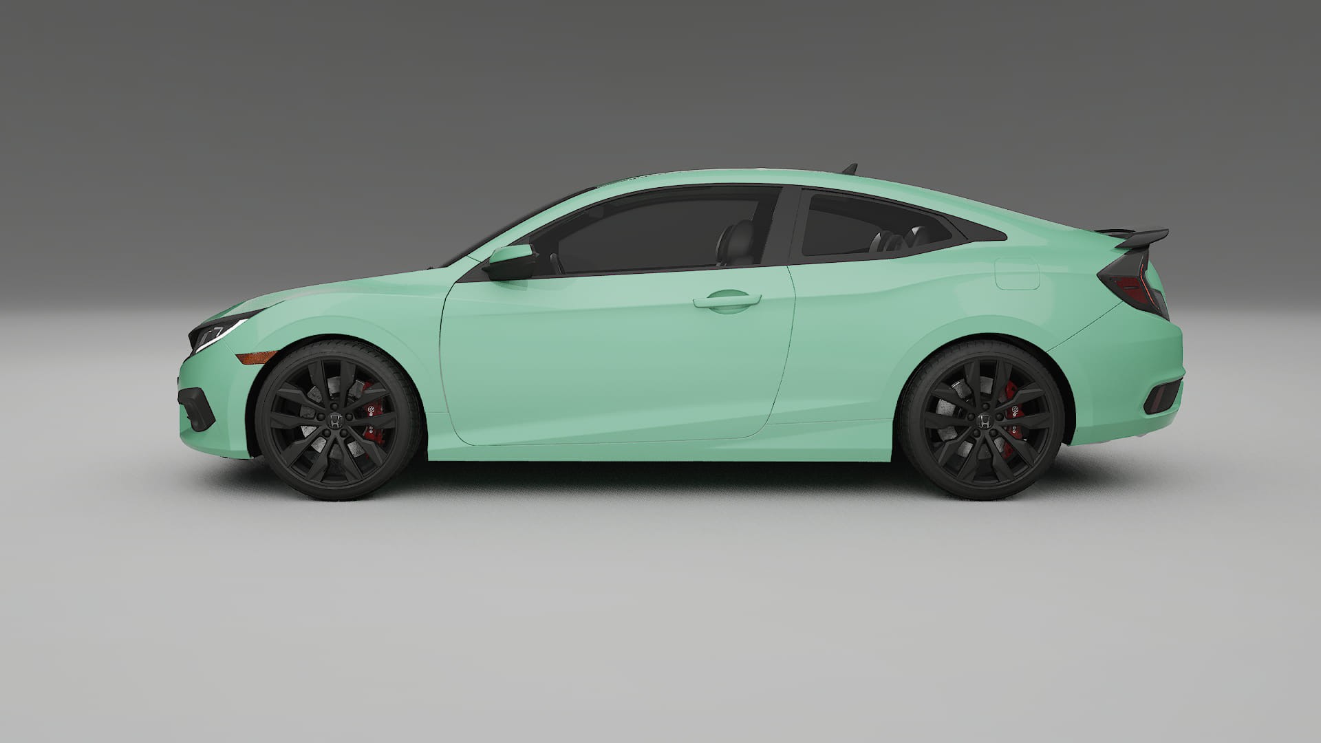 Honda Civic coupe prefacelift pre LCI TPU Lakbeschermingsfolie | DUSTY Kleurveranderende PPF – Volledig Voorgesneden Kit