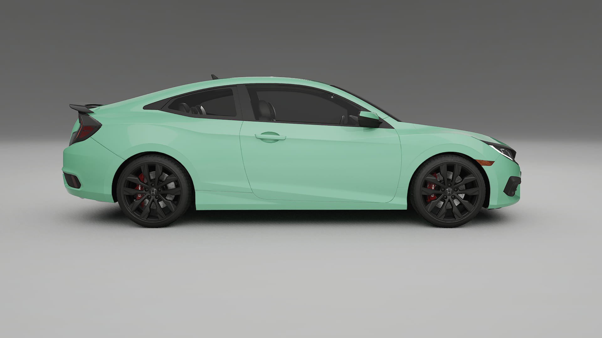 Honda Civic coupe prefacelift pre LCI TPU Lakbeschermingsfolie | DUSTY Kleurveranderende PPF – Volledig Voorgesneden Kit