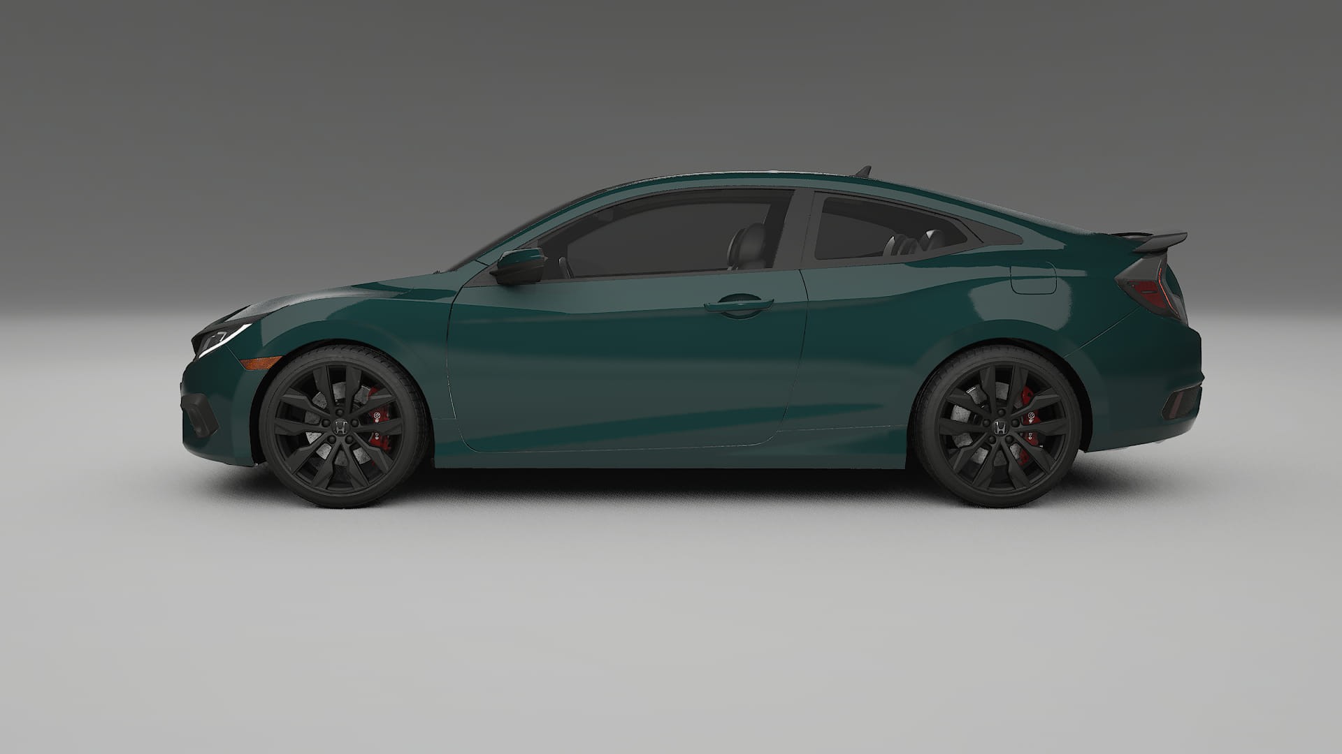 Honda Civic coupe prefacelift pre LCI TPU Lakbeschermingsfolie | INFERNO Kleurveranderende PPF – Volledig Voorgesneden Kit