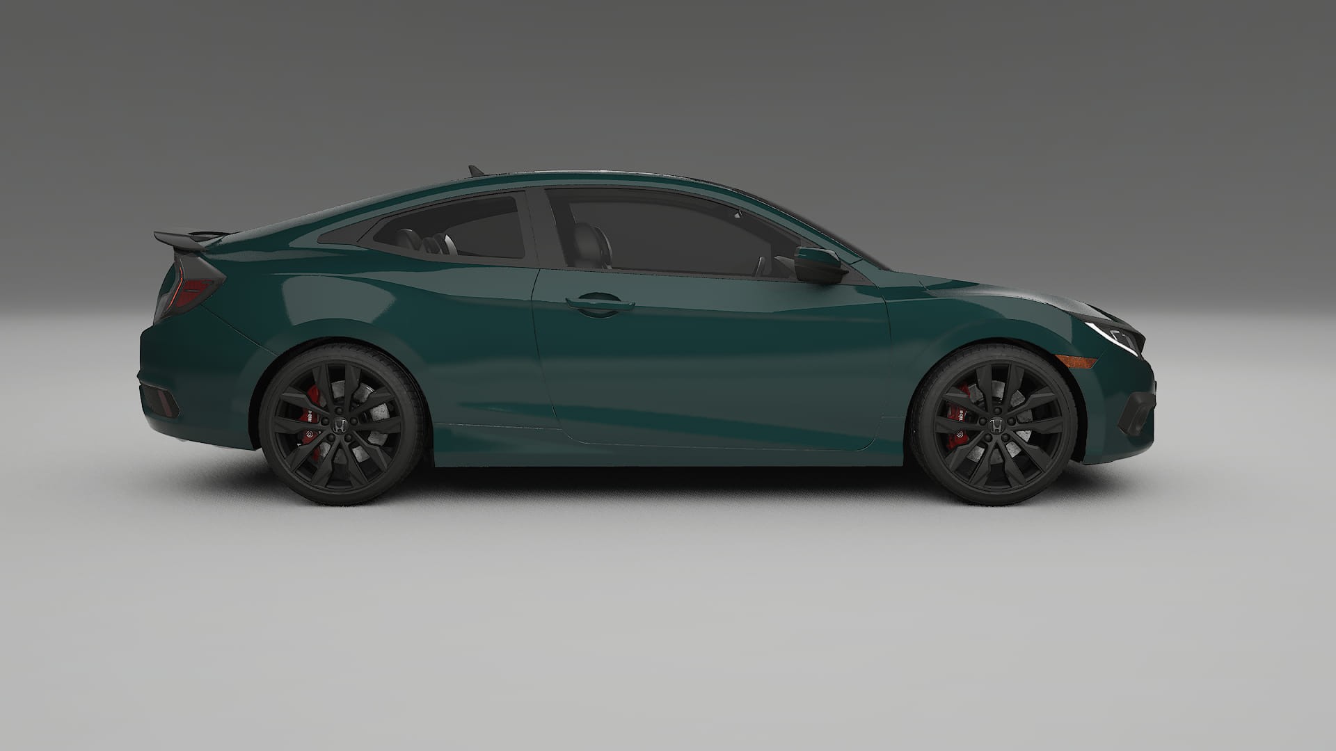 Honda Civic coupe prefacelift pre LCI TPU Lakbeschermingsfolie | INFERNO Kleurveranderende PPF – Volledig Voorgesneden Kit