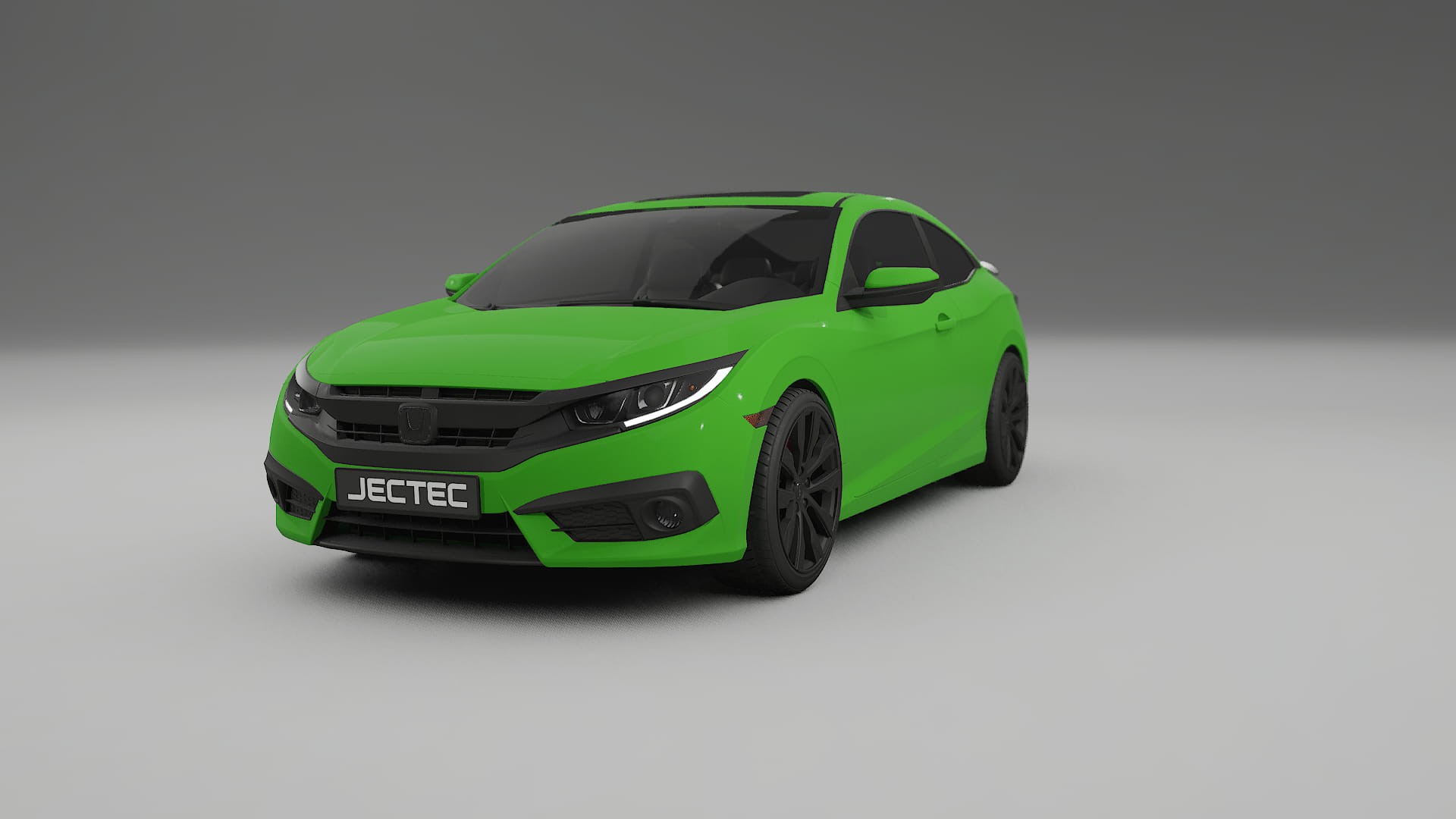 Honda Civic coupe prefacelift pre LCI TPU Lakbeschermingsfolie | VENOM Kleurveranderende PPF – Volledig Voorgesneden Kit