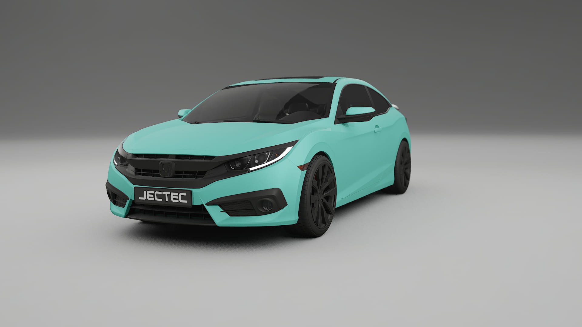 Honda Civic coupe prefacelift pre LCI TPU Lakbeschermingsfolie | FROST Kleurveranderende PPF – Volledig Voorgesneden Kit