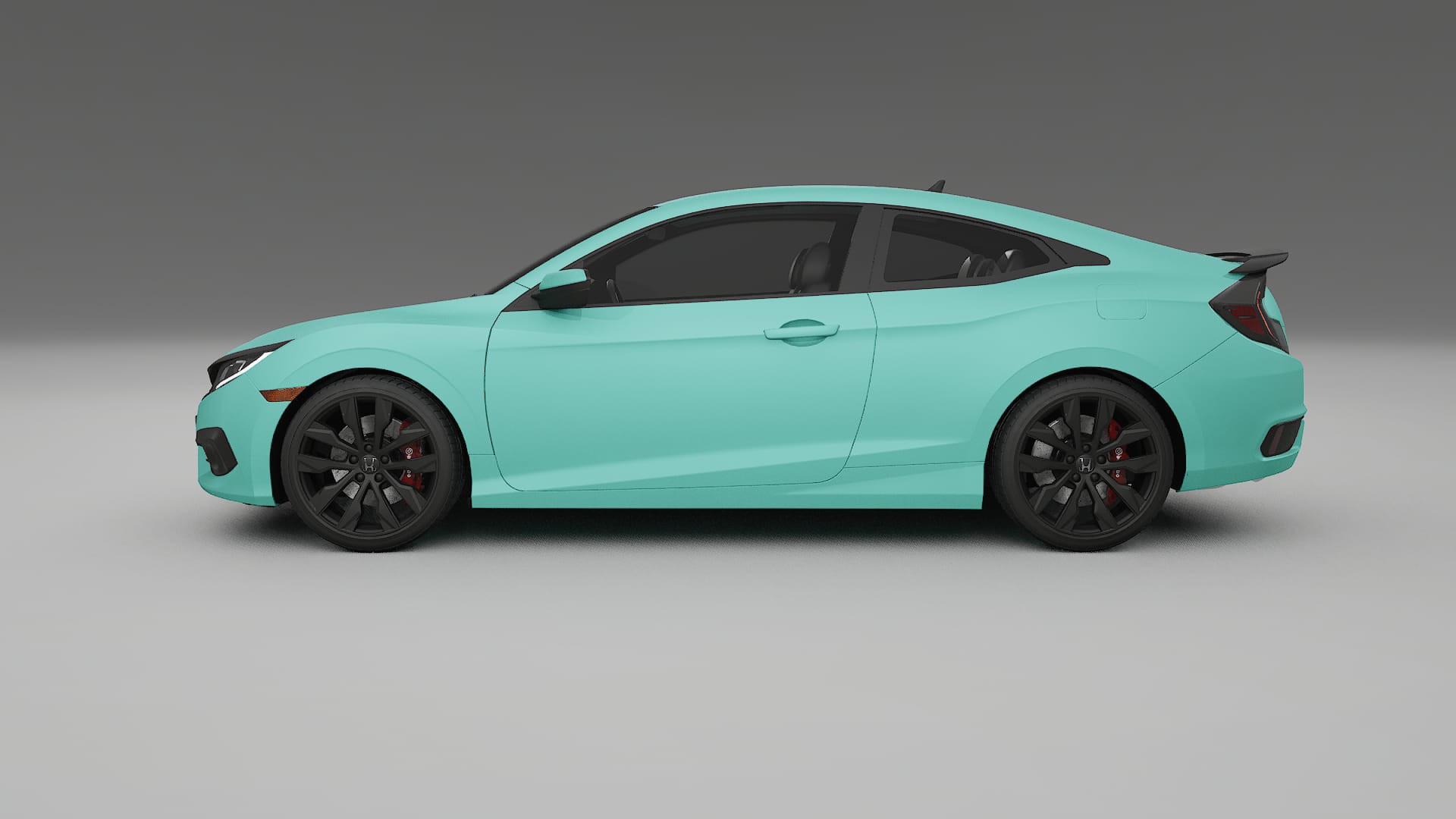 Honda Civic coupe prefacelift pre LCI TPU Lakbeschermingsfolie | FROST Kleurveranderende PPF – Volledig Voorgesneden Kit