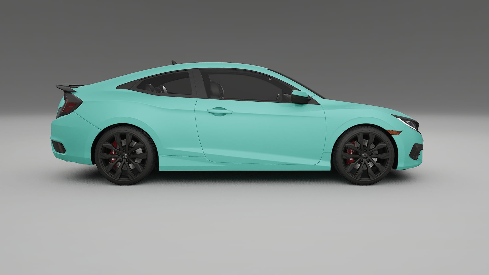 Honda Civic coupe prefacelift pre LCI TPU Lakbeschermingsfolie | FROST Kleurveranderende PPF – Volledig Voorgesneden Kit