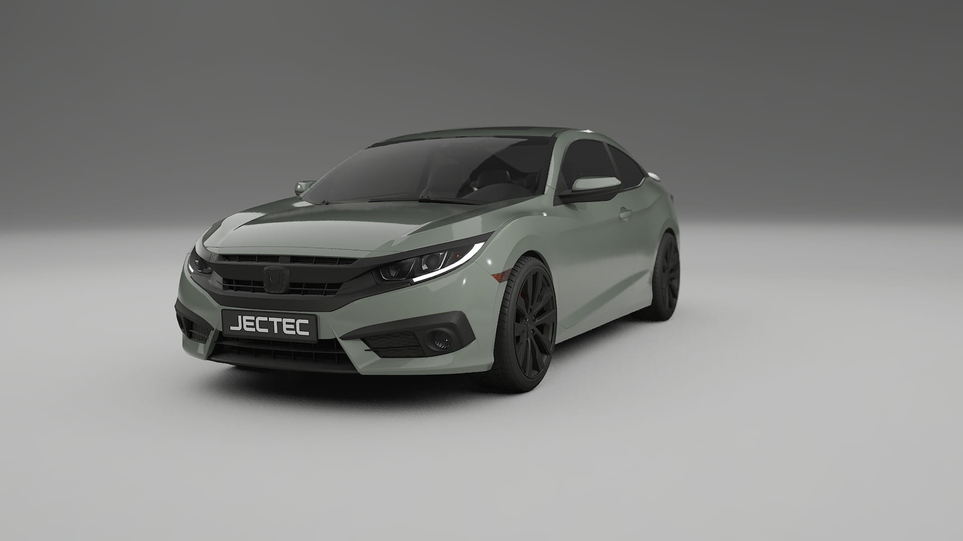 Honda Civic coupe prefacelift pre LCI TPU Lakbeschermingsfolie | SLATE Kleurveranderende PPF – Volledig Voorgesneden Kit