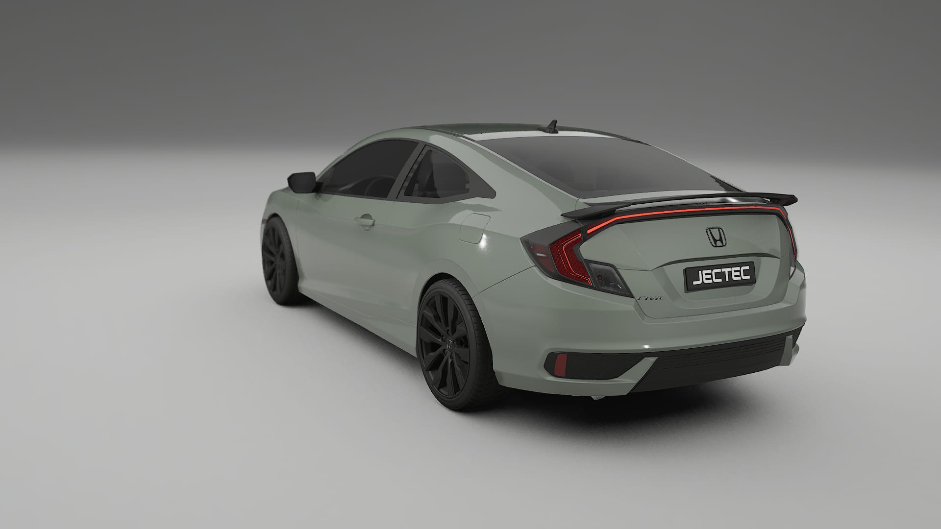 Honda Civic coupe prefacelift pre LCI TPU Lakbeschermingsfolie | SLATE Kleurveranderende PPF – Volledig Voorgesneden Kit