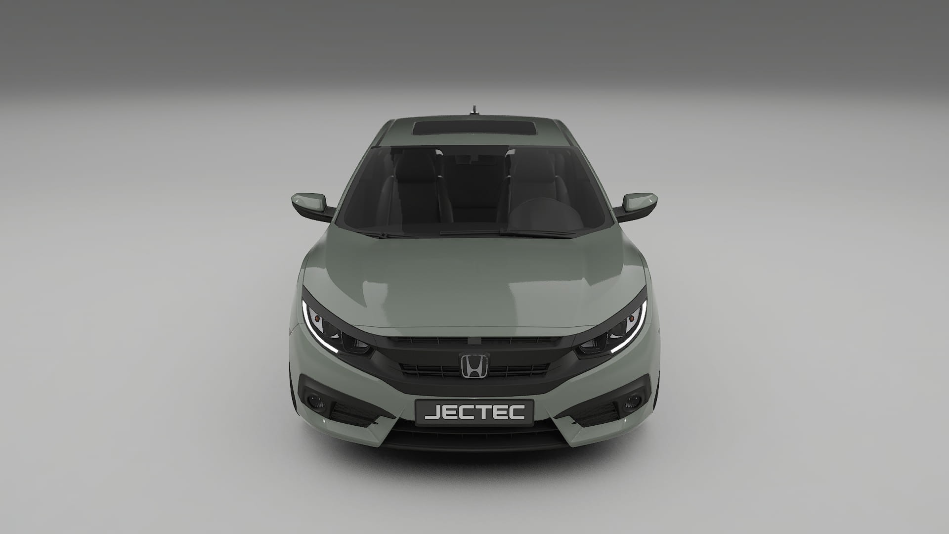 Honda Civic coupe prefacelift pre LCI TPU Lakbeschermingsfolie | SLATE Kleurveranderende PPF – Volledig Voorgesneden Kit