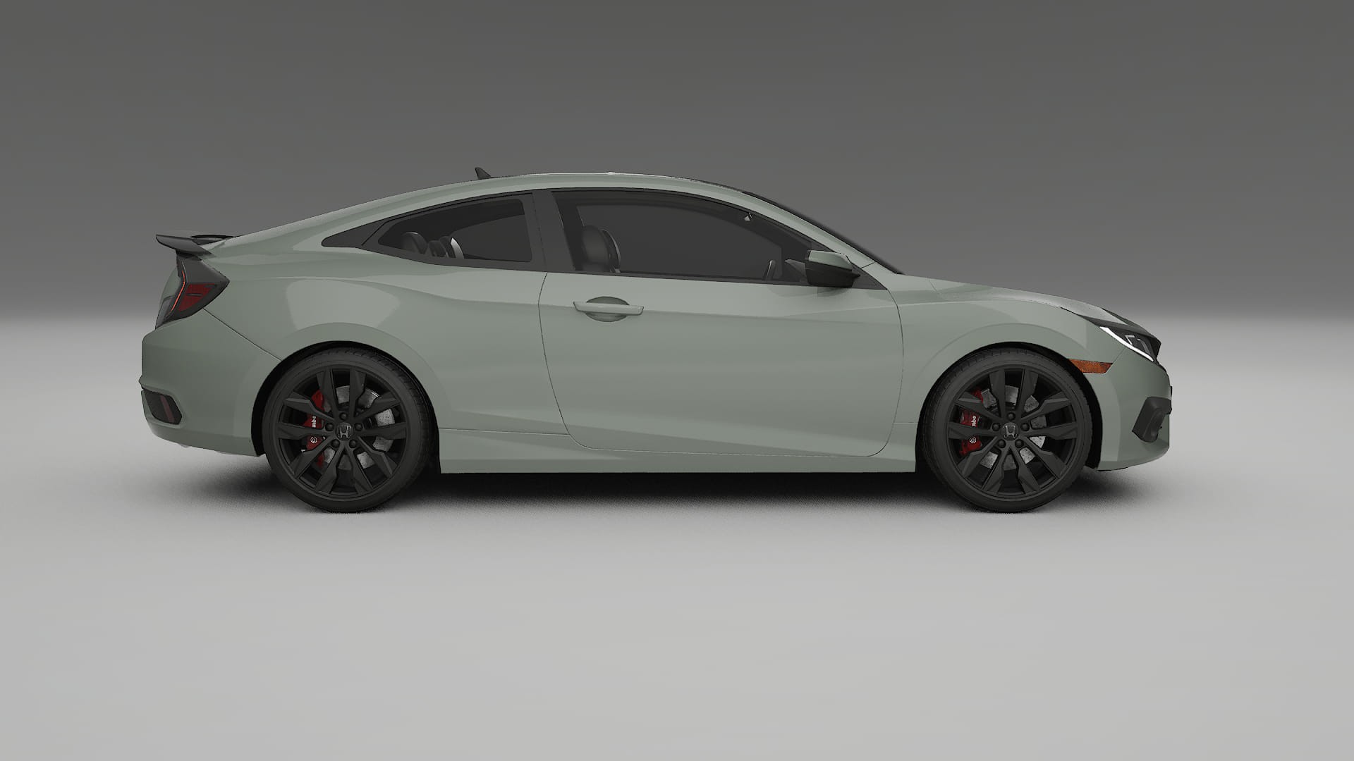 Honda Civic coupe prefacelift pre LCI TPU Lakbeschermingsfolie | SLATE Kleurveranderende PPF – Volledig Voorgesneden Kit
