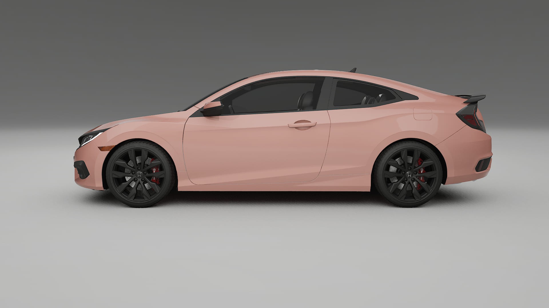 Honda Civic coupe prefacelift pre LCI TPU Lakbeschermingsfolie | BLUSH Kleurveranderende PPF – Volledig Voorgesneden Kit