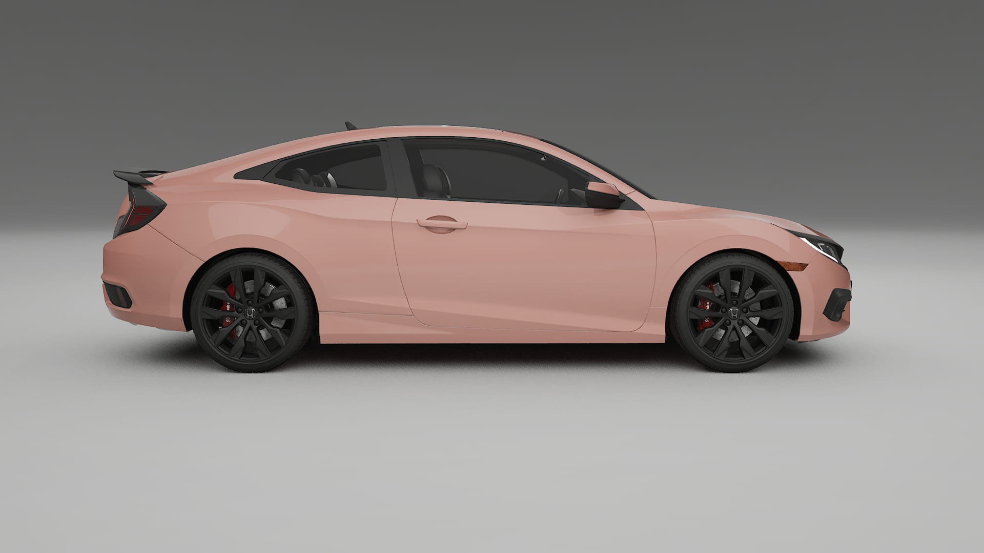 Honda Civic coupe prefacelift pre LCI TPU Lakbeschermingsfolie | BLUSH Kleurveranderende PPF – Volledig Voorgesneden Kit