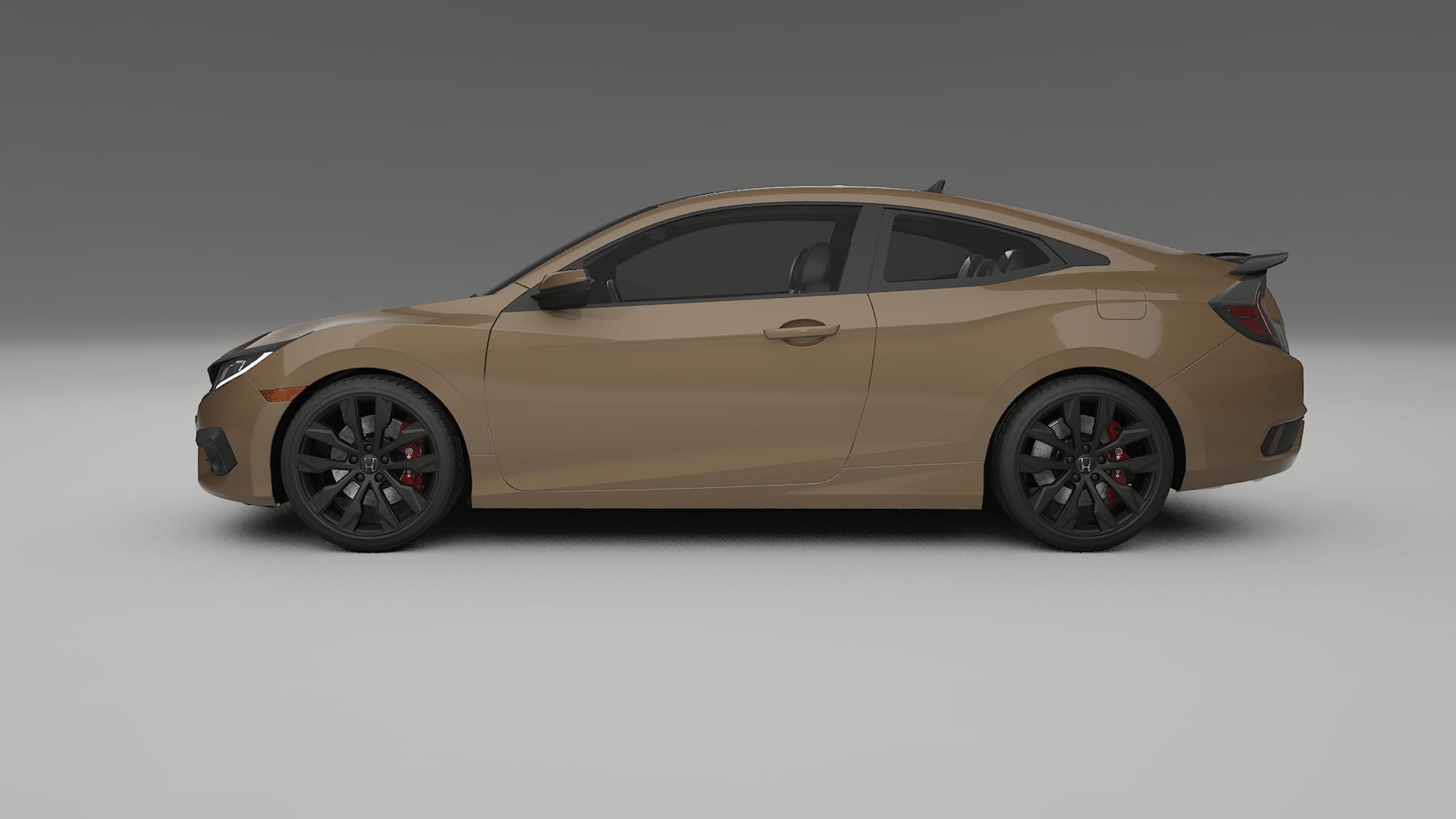 Honda Civic coupe prefacelift pre LCI TPU Lakbeschermingsfolie | SAHARA Kleurveranderende PPF – Volledig Voorgesneden Kit