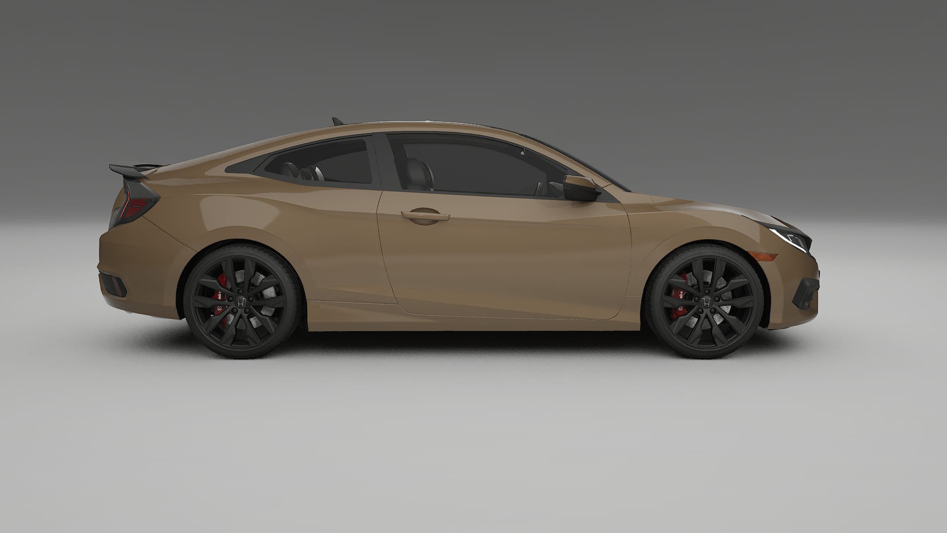 Honda Civic coupe prefacelift pre LCI TPU Lakbeschermingsfolie | SAHARA Kleurveranderende PPF – Volledig Voorgesneden Kit