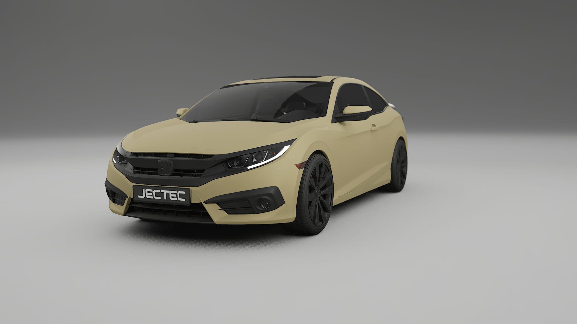 Honda Civic coupe prefacelift pre LCI TPU Lakbeschermingsfolie | SAND Kleurveranderende PPF – Volledig Voorgesneden Kit