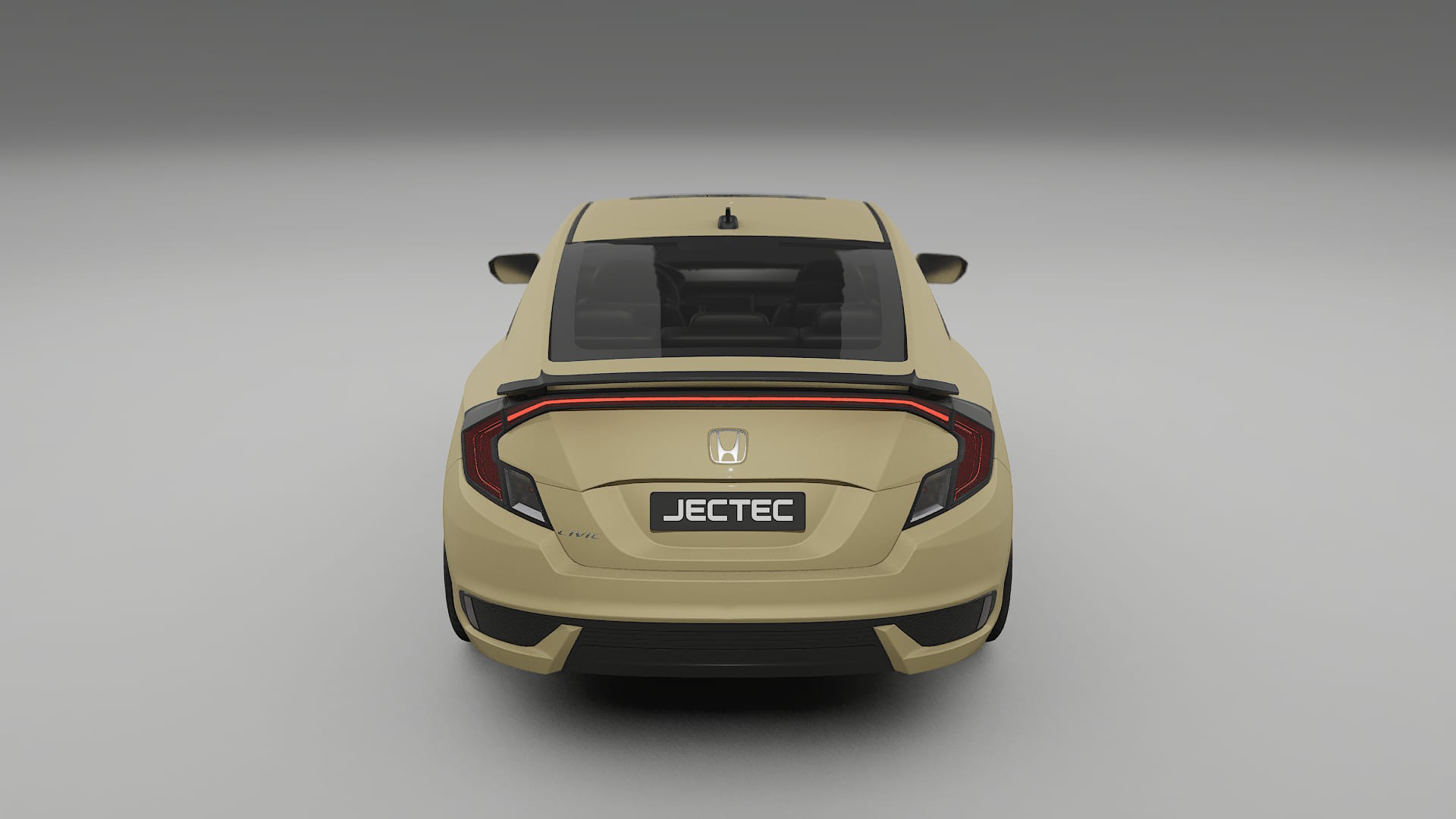 Honda Civic coupe prefacelift pre LCI TPU Lakbeschermingsfolie | SAND Kleurveranderende PPF – Volledig Voorgesneden Kit
