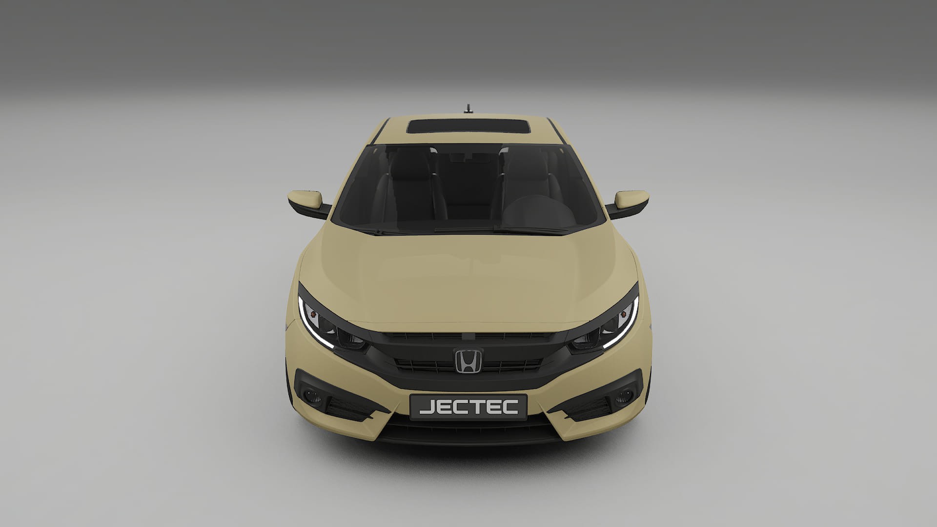 Honda Civic coupe prefacelift pre LCI TPU Lakbeschermingsfolie | SAND Kleurveranderende PPF – Volledig Voorgesneden Kit