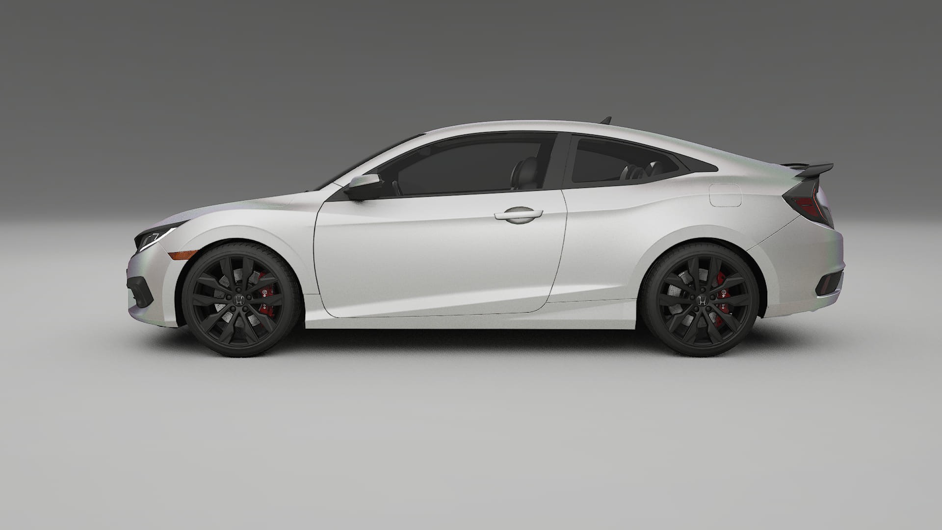 Honda Civic coupe prefacelift pre LCI TPU Lakbeschermingsfolie | NEBULA Kleurveranderende PPF – Volledig Voorgesneden Kit