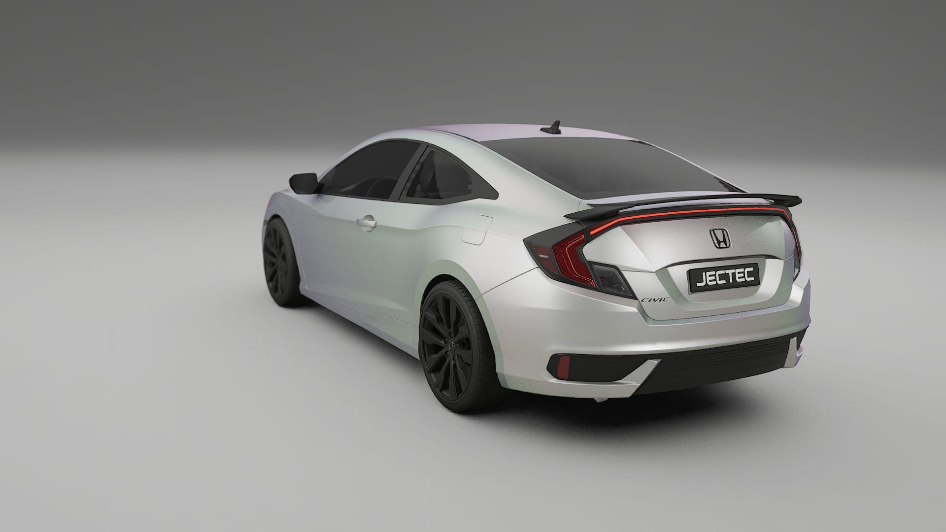 Honda Civic coupe prefacelift pre LCI TPU Lakbeschermingsfolie | NEBULA Kleurveranderende PPF – Volledig Voorgesneden Kit