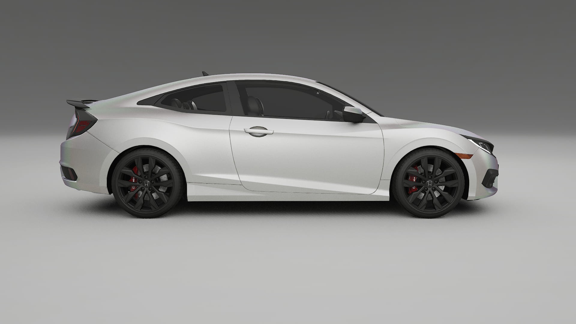 Honda Civic coupe prefacelift pre LCI TPU Lakbeschermingsfolie | NEBULA Kleurveranderende PPF – Volledig Voorgesneden Kit