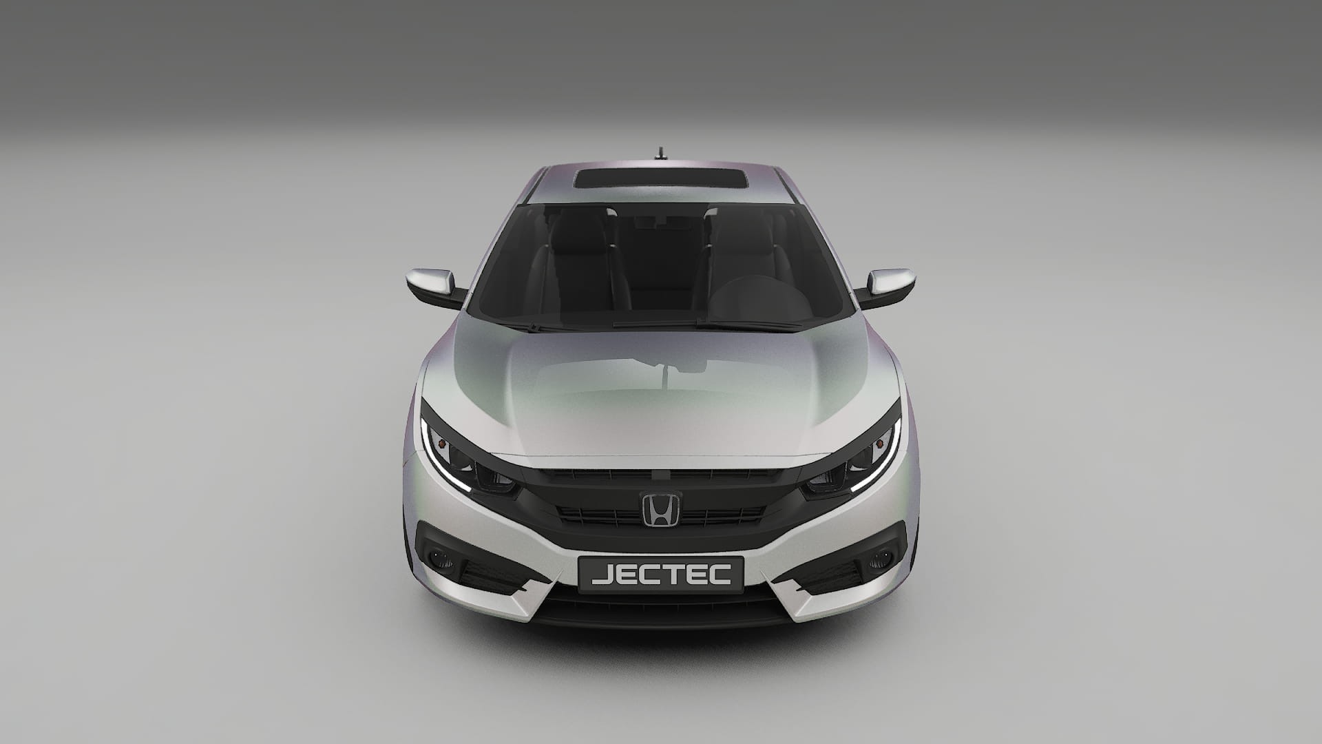 Honda Civic coupe prefacelift pre LCI TPU Lakbeschermingsfolie | NEBULA Kleurveranderende PPF – Volledig Voorgesneden Kit
