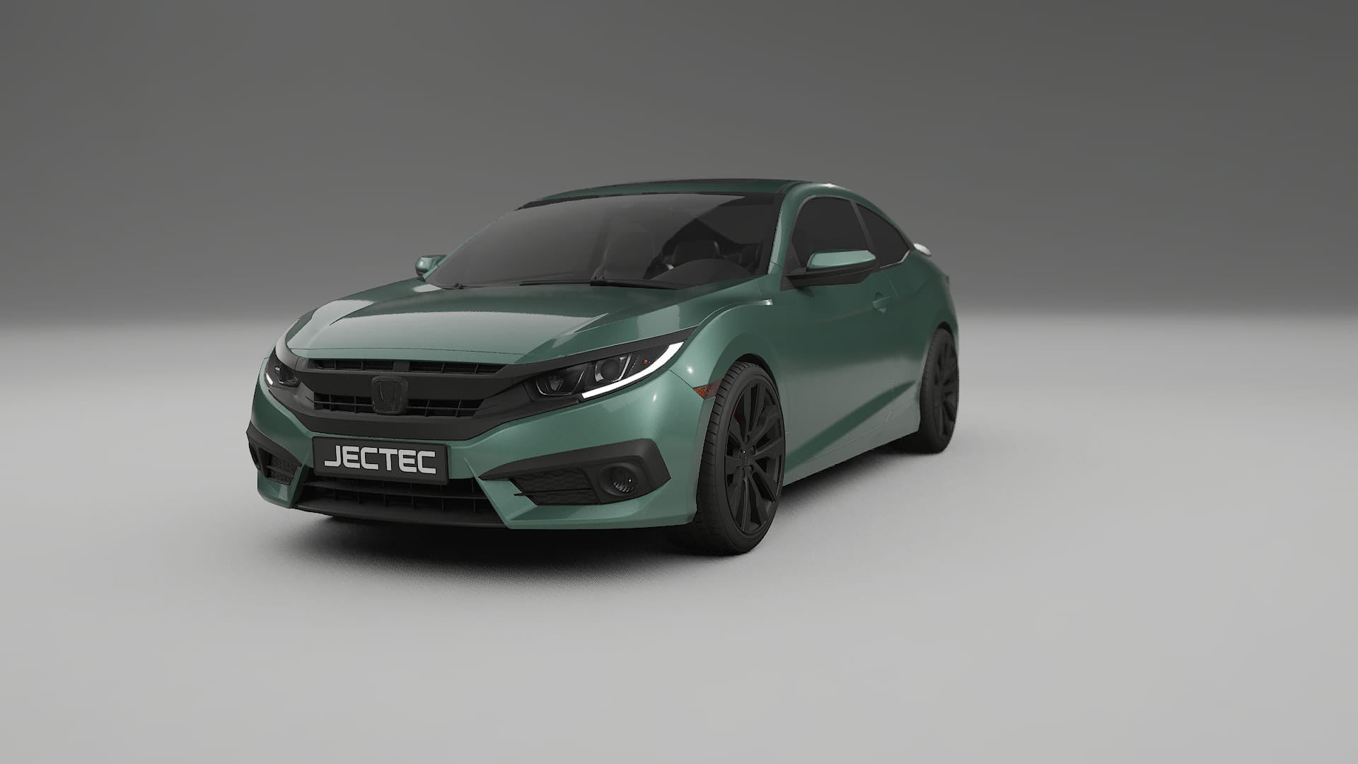 Honda Civic coupe prefacelift pre LCI TPU Lakbeschermingsfolie | EVERGREEN Kleurveranderende PPF – Volledig Voorgesneden Kit
