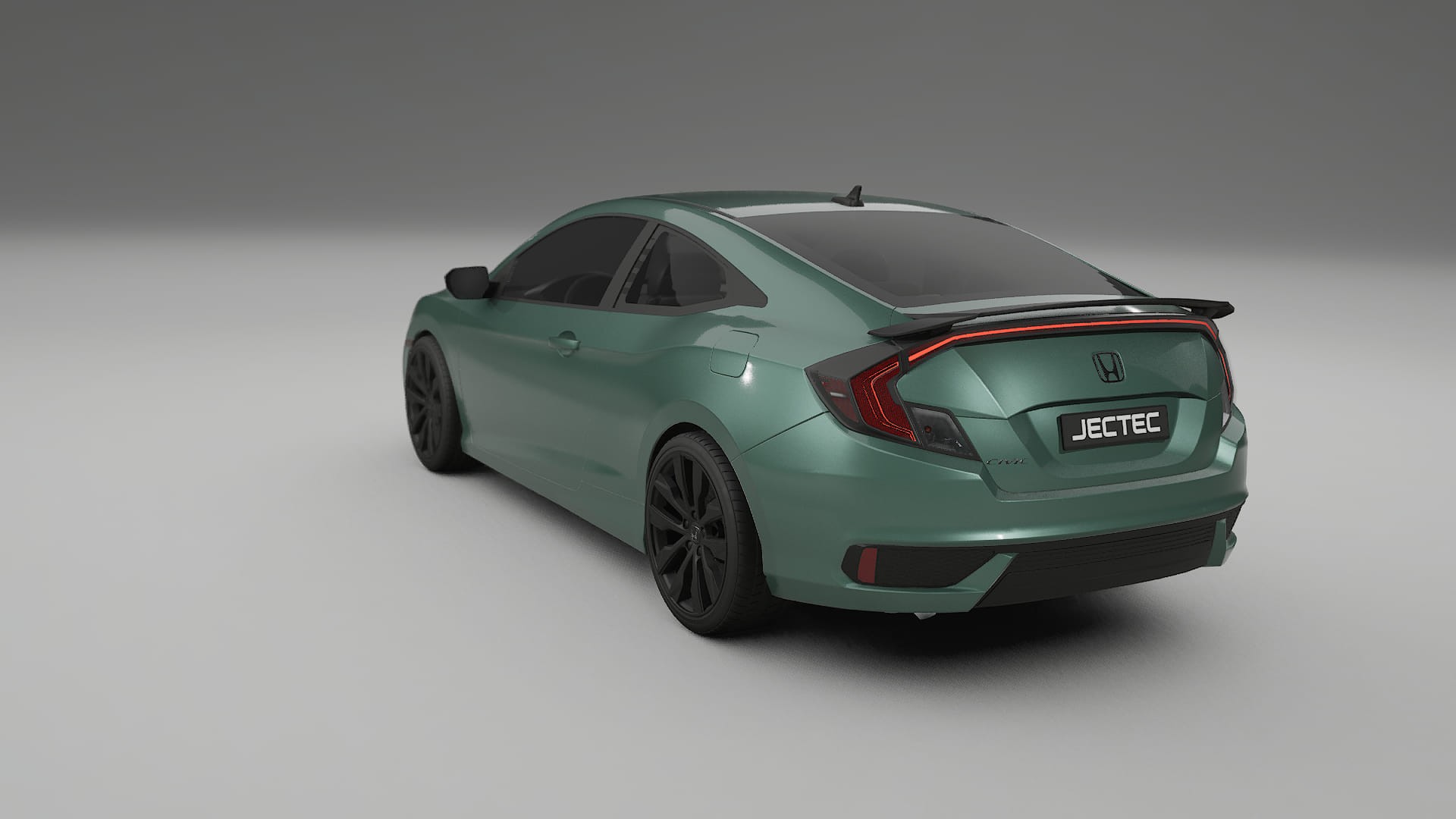 Honda Civic coupe prefacelift pre LCI TPU Lakbeschermingsfolie | EVERGREEN Kleurveranderende PPF – Volledig Voorgesneden Kit