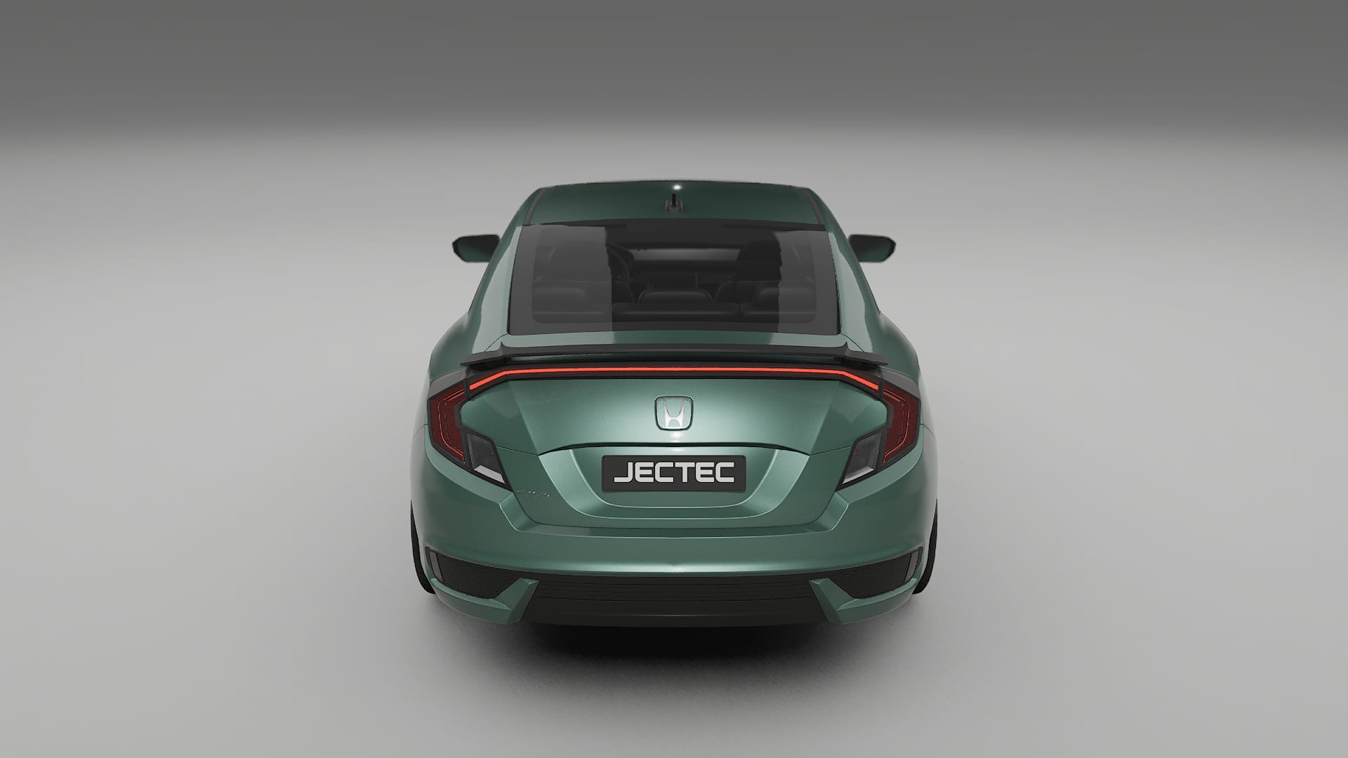 Honda Civic coupe prefacelift pre LCI TPU Lakbeschermingsfolie | EVERGREEN Kleurveranderende PPF – Volledig Voorgesneden Kit