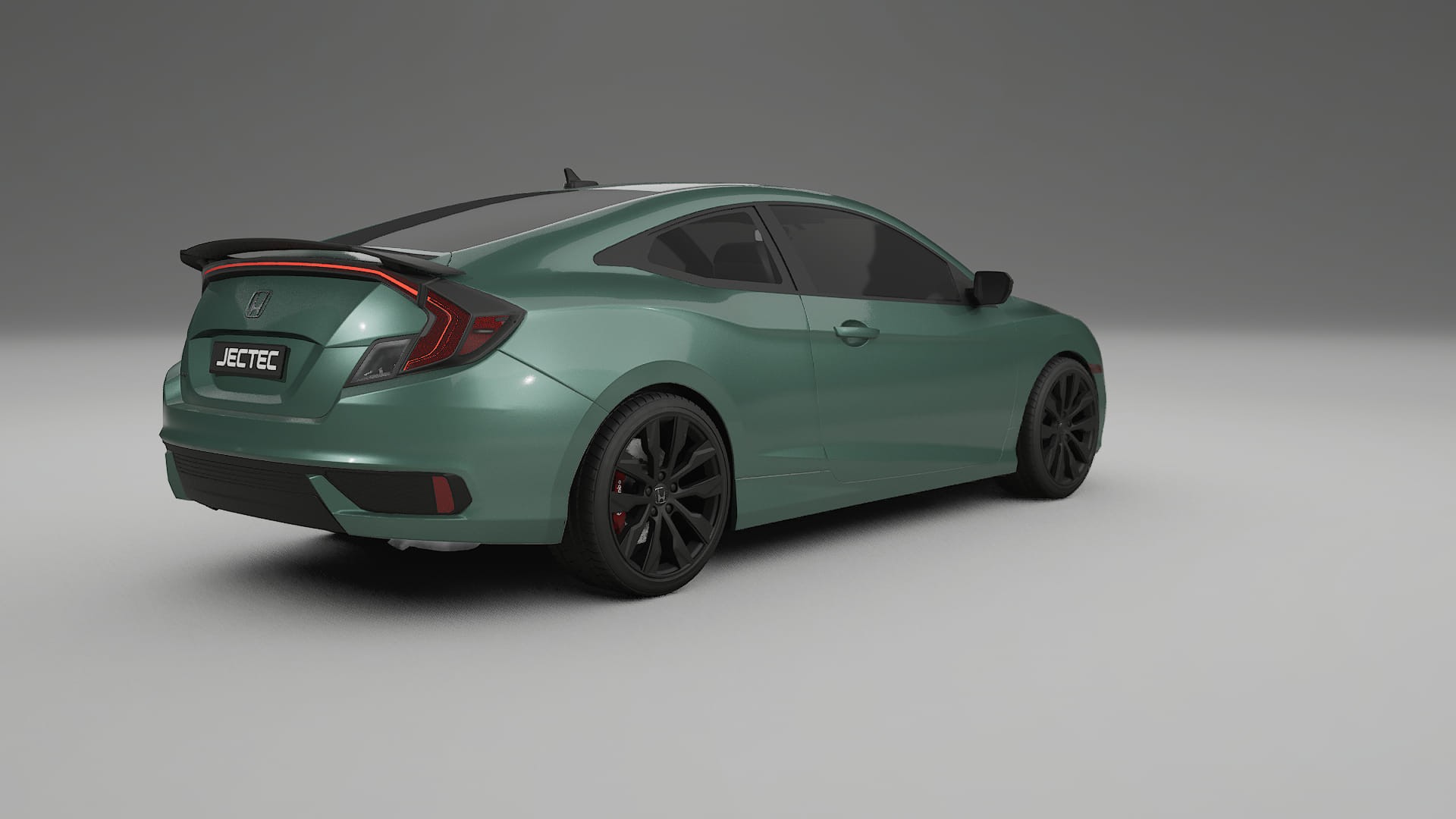 Honda Civic coupe prefacelift pre LCI TPU Lakbeschermingsfolie | EVERGREEN Kleurveranderende PPF – Volledig Voorgesneden Kit