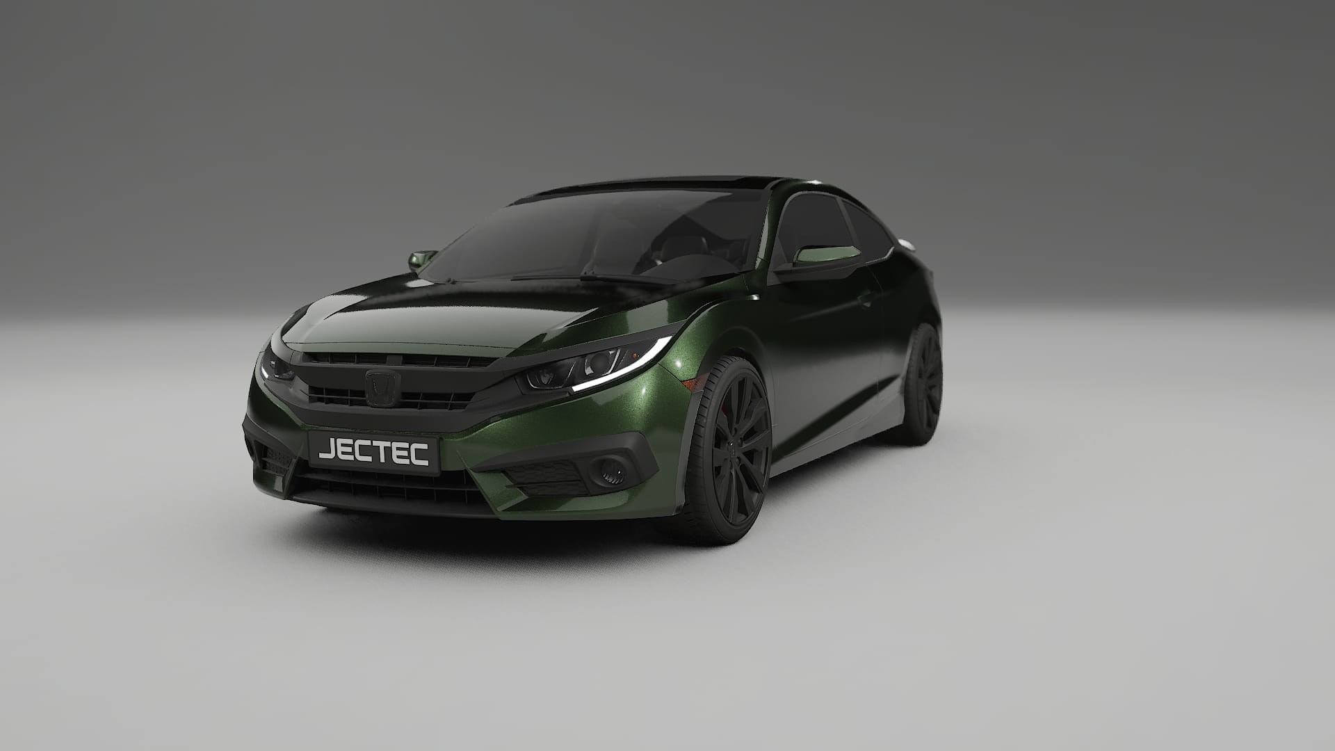 Honda Civic coupe prefacelift pre LCI TPU Lakbeschermingsfolie | LAGOON Kleurveranderende PPF – Volledig Voorgesneden Kit