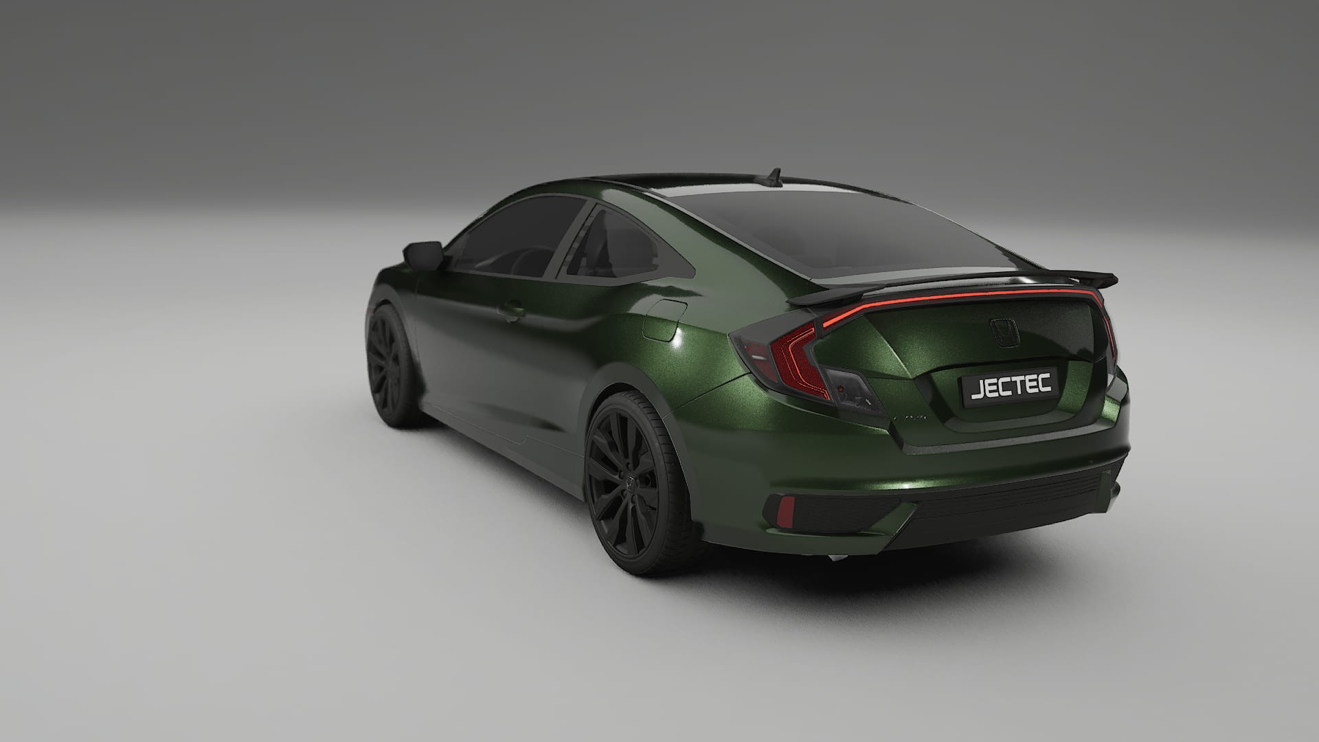 Honda Civic coupe prefacelift pre LCI TPU Lakbeschermingsfolie | LAGOON Kleurveranderende PPF – Volledig Voorgesneden Kit