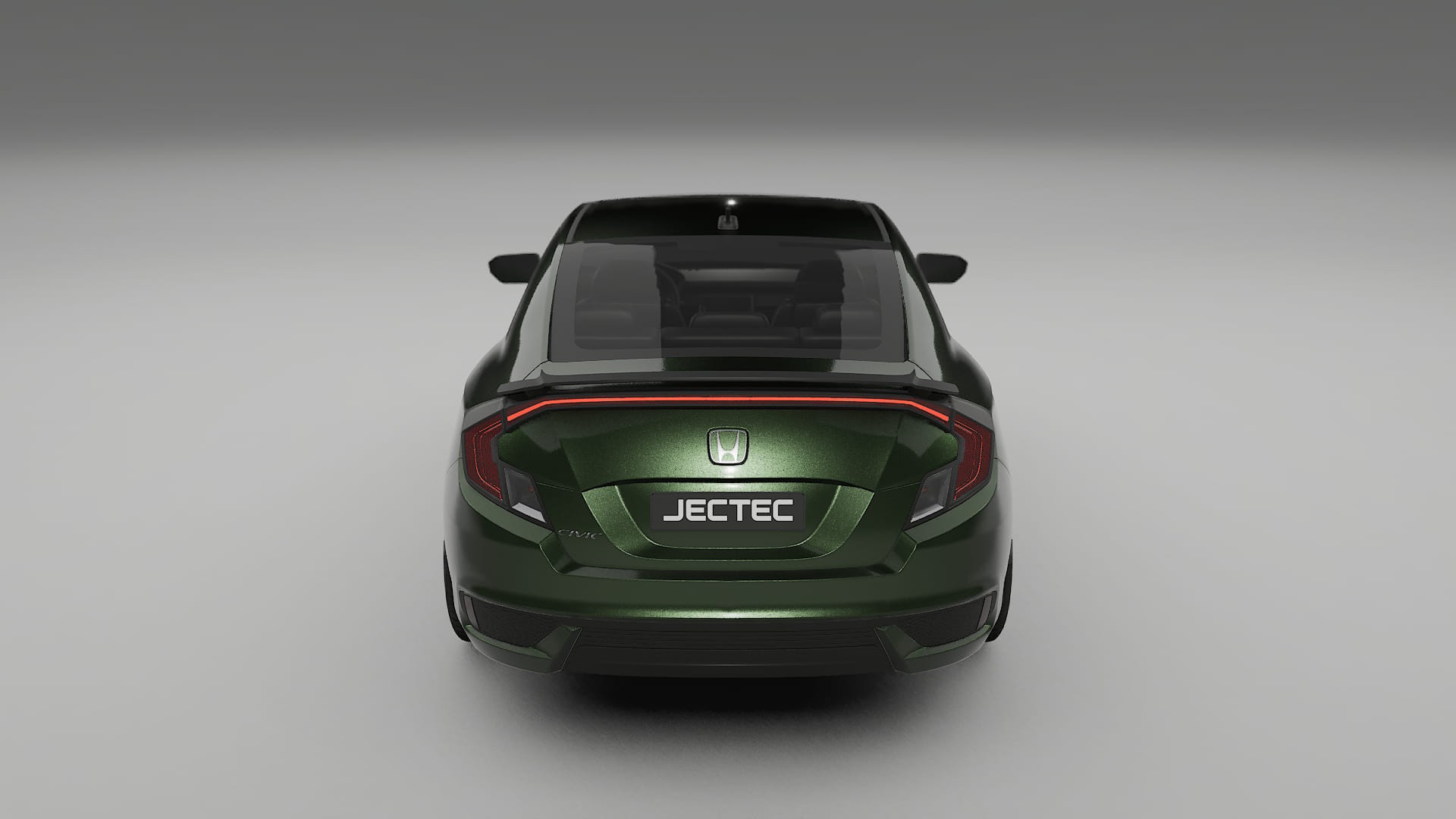 Honda Civic coupe prefacelift pre LCI TPU Lakbeschermingsfolie | LAGOON Kleurveranderende PPF – Volledig Voorgesneden Kit