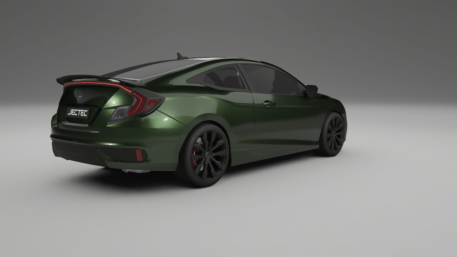 Honda Civic coupe prefacelift pre LCI TPU Lakbeschermingsfolie | LAGOON Kleurveranderende PPF – Volledig Voorgesneden Kit