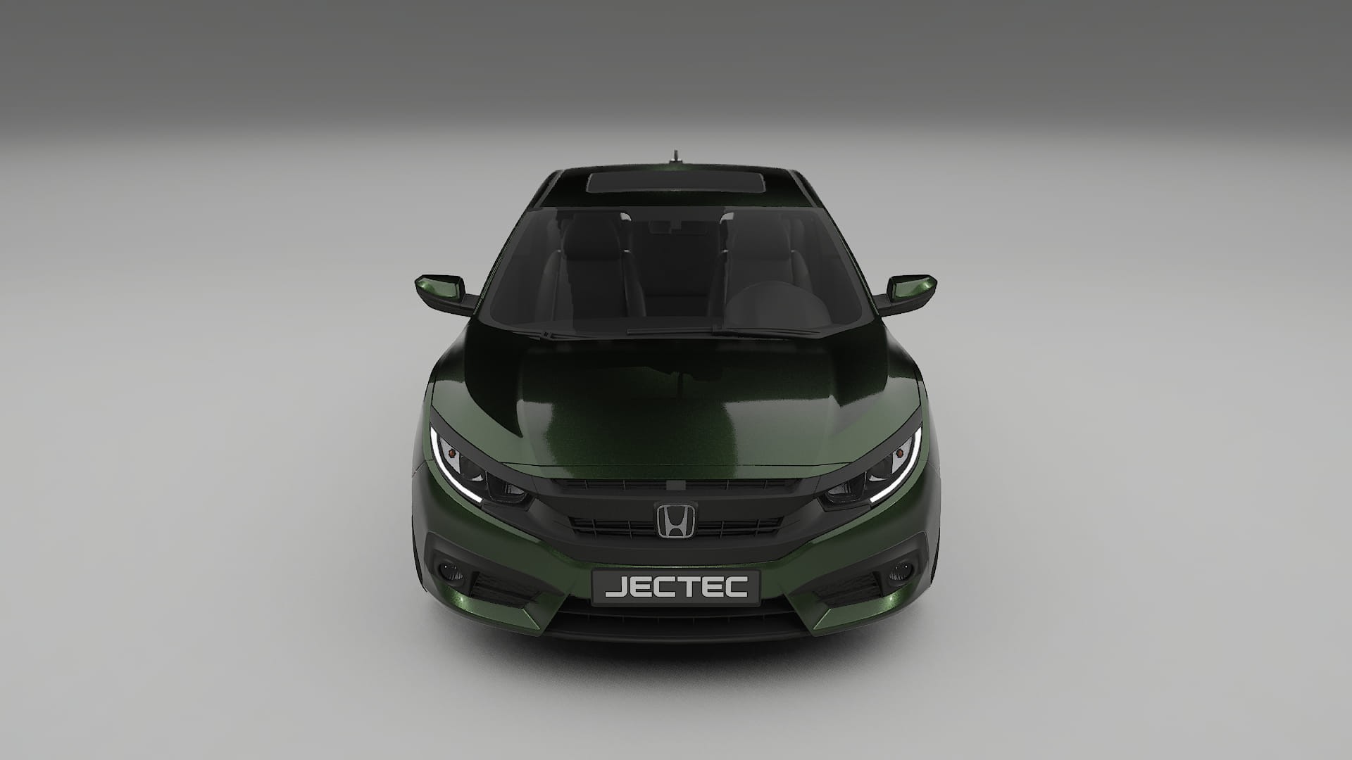 Honda Civic coupe prefacelift pre LCI TPU Lakbeschermingsfolie | LAGOON Kleurveranderende PPF – Volledig Voorgesneden Kit
