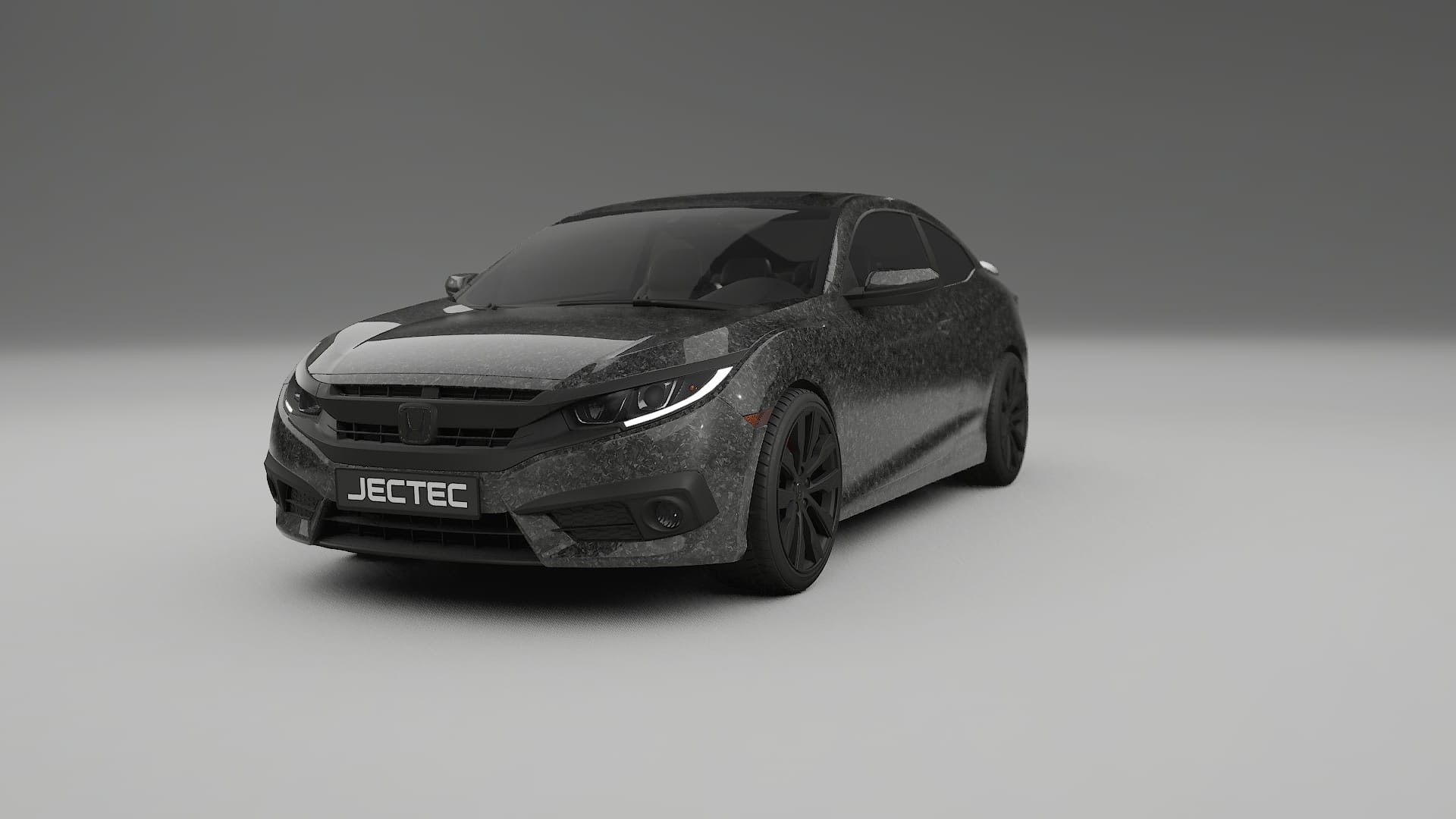 Honda Civic coupe prefacelift pre LCI TPU Lakbeschermingsfolie | FORGED S Kleurveranderende PPF – Volledig Voorgesneden Kit