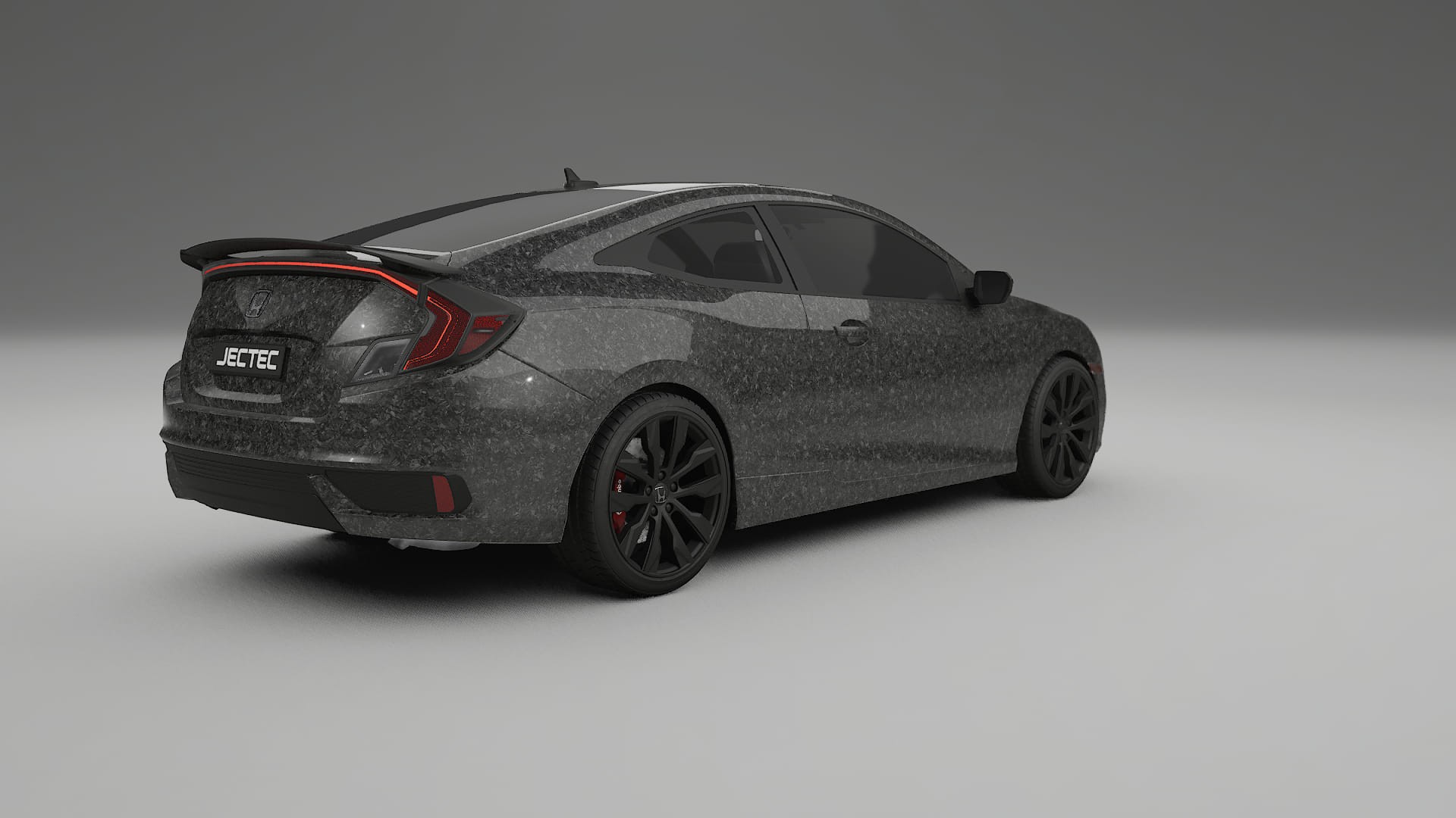 Honda Civic coupe prefacelift pre LCI TPU Lakbeschermingsfolie | FORGED S Kleurveranderende PPF – Volledig Voorgesneden Kit