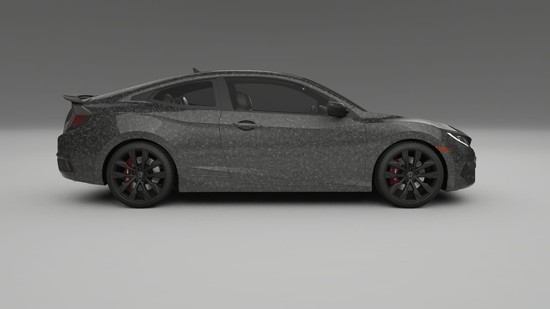 Honda Civic coupe prefacelift pre LCI TPU Lakbeschermingsfolie | FORGED S Kleurveranderende PPF – Volledig Voorgesneden Kit
