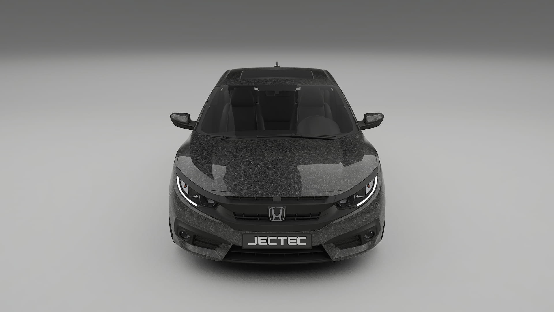 Honda Civic coupe prefacelift pre LCI TPU Lakbeschermingsfolie | FORGED S Kleurveranderende PPF – Volledig Voorgesneden Kit