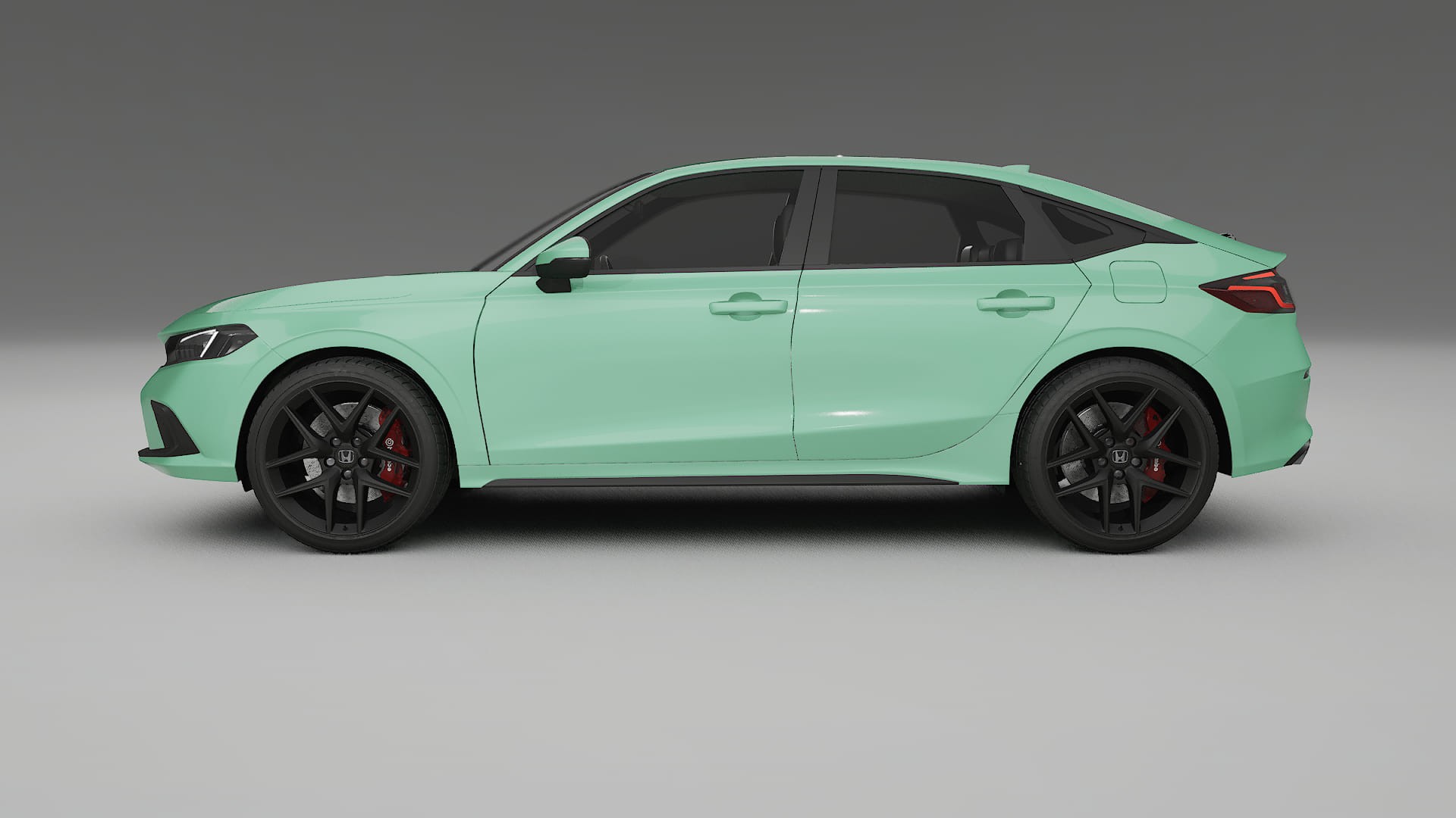 Honda Civic hatchback TPU Lakbeschermingsfolie | DUSTY Kleurveranderende PPF – Volledig Voorgesneden Kit