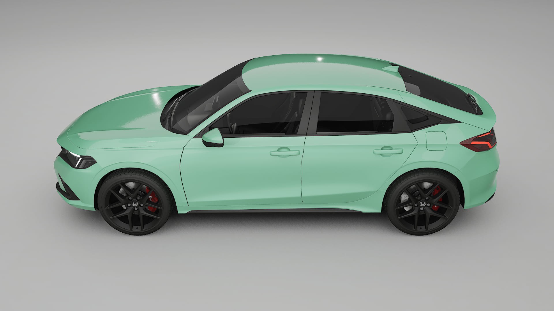 Honda Civic hatchback TPU Lakbeschermingsfolie | DUSTY Kleurveranderende PPF – Volledig Voorgesneden Kit