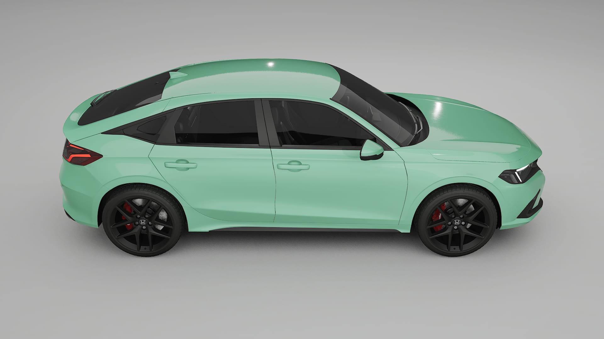 Honda Civic hatchback TPU Lakbeschermingsfolie | DUSTY Kleurveranderende PPF – Volledig Voorgesneden Kit