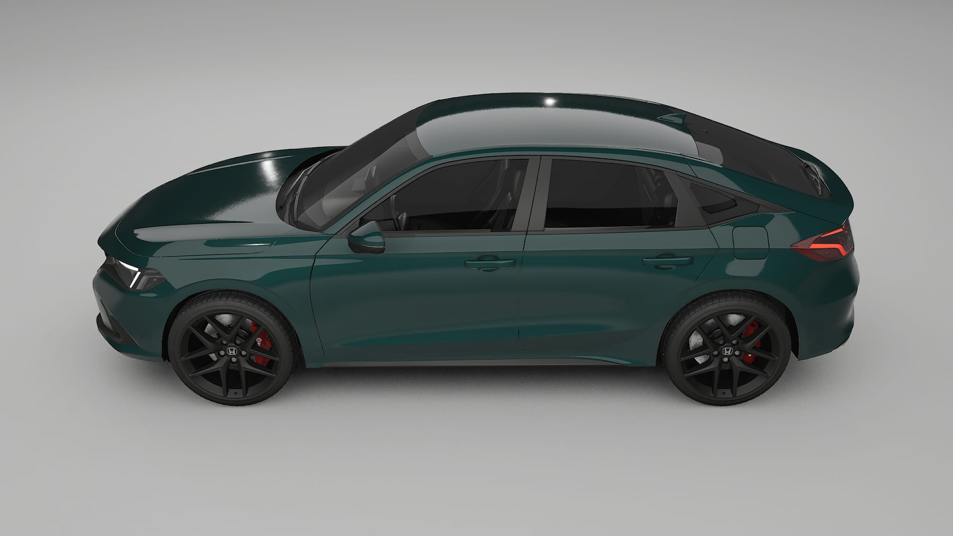 Honda Civic hatchback TPU Lakbeschermingsfolie | INFERNO Kleurveranderende PPF – Volledig Voorgesneden Kit